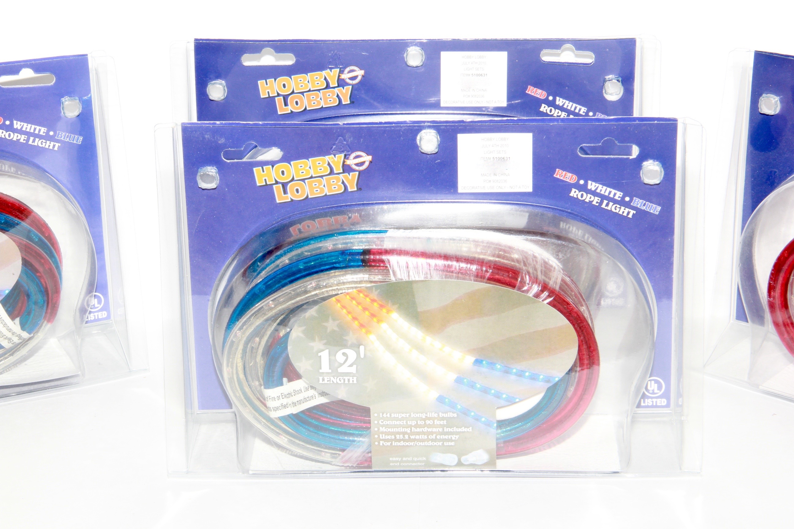 Grouping of Lighted Rope