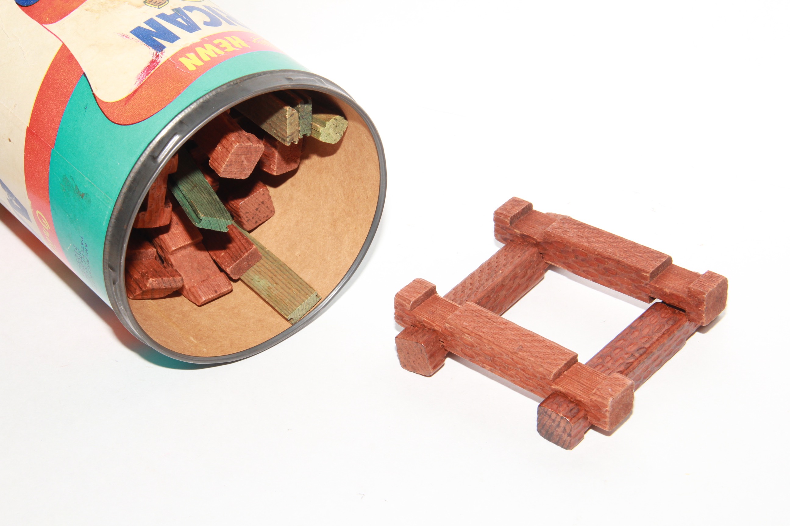 Vintage American Logs Toy