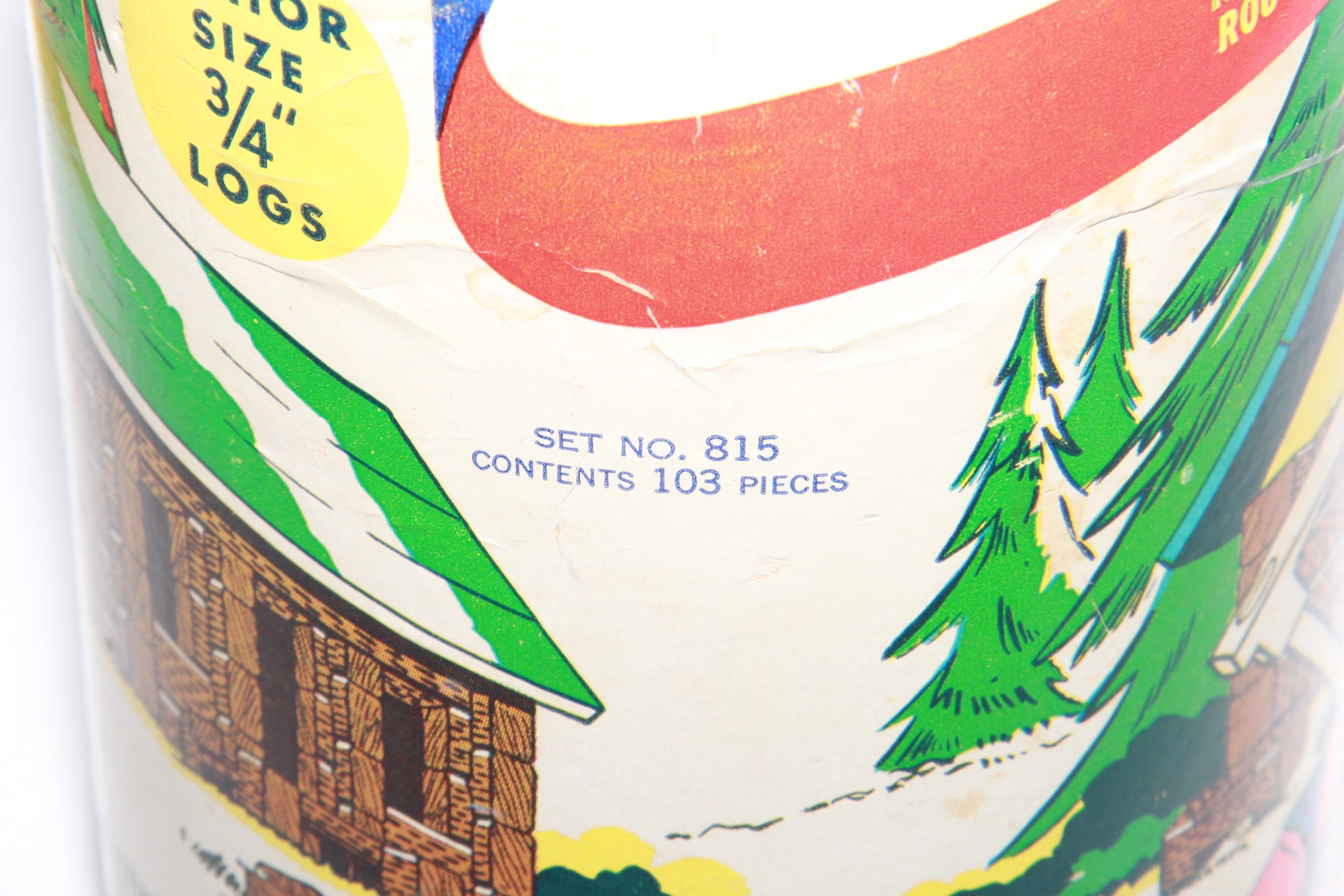 Vintage American Logs Toy