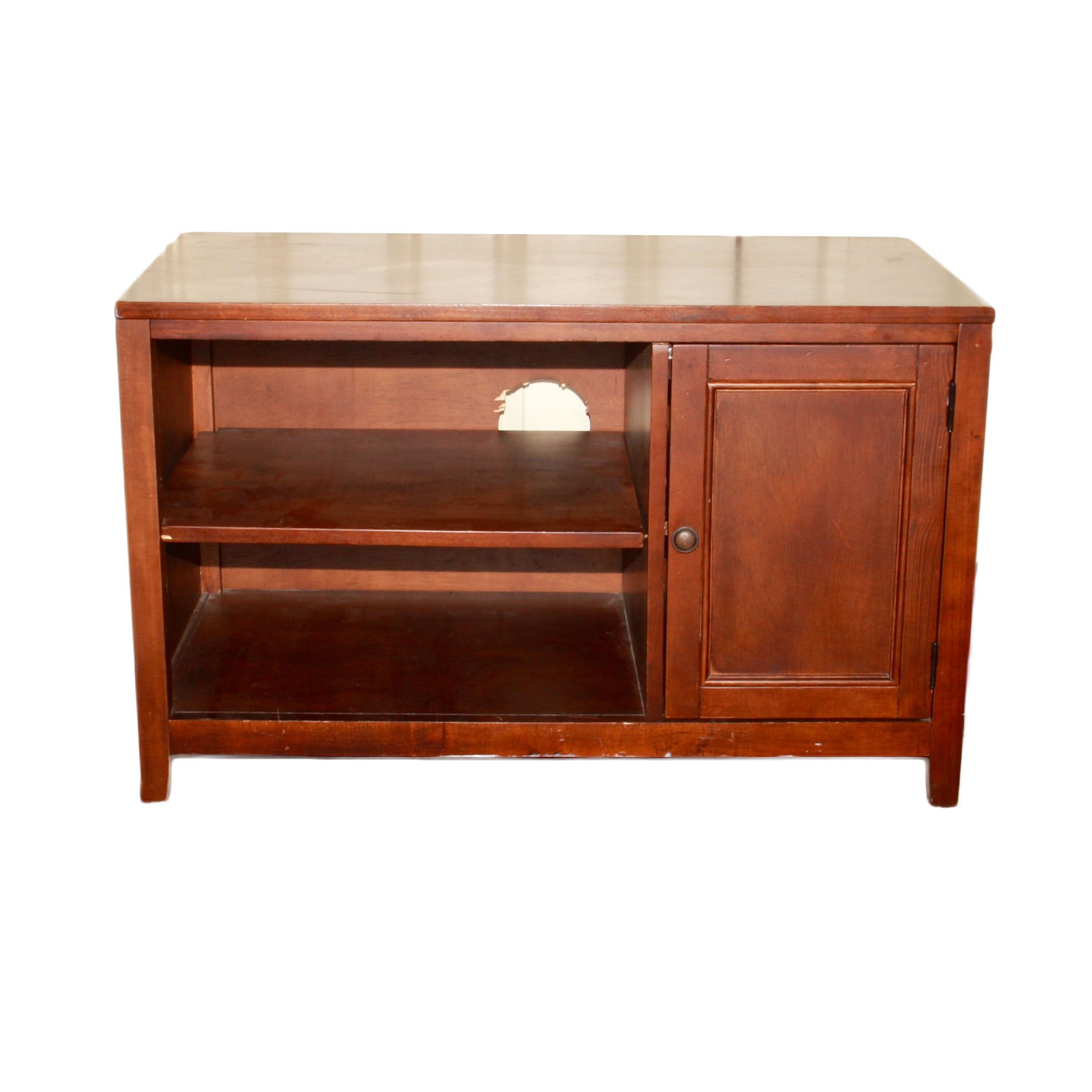 Wood Entertainment Console Stand