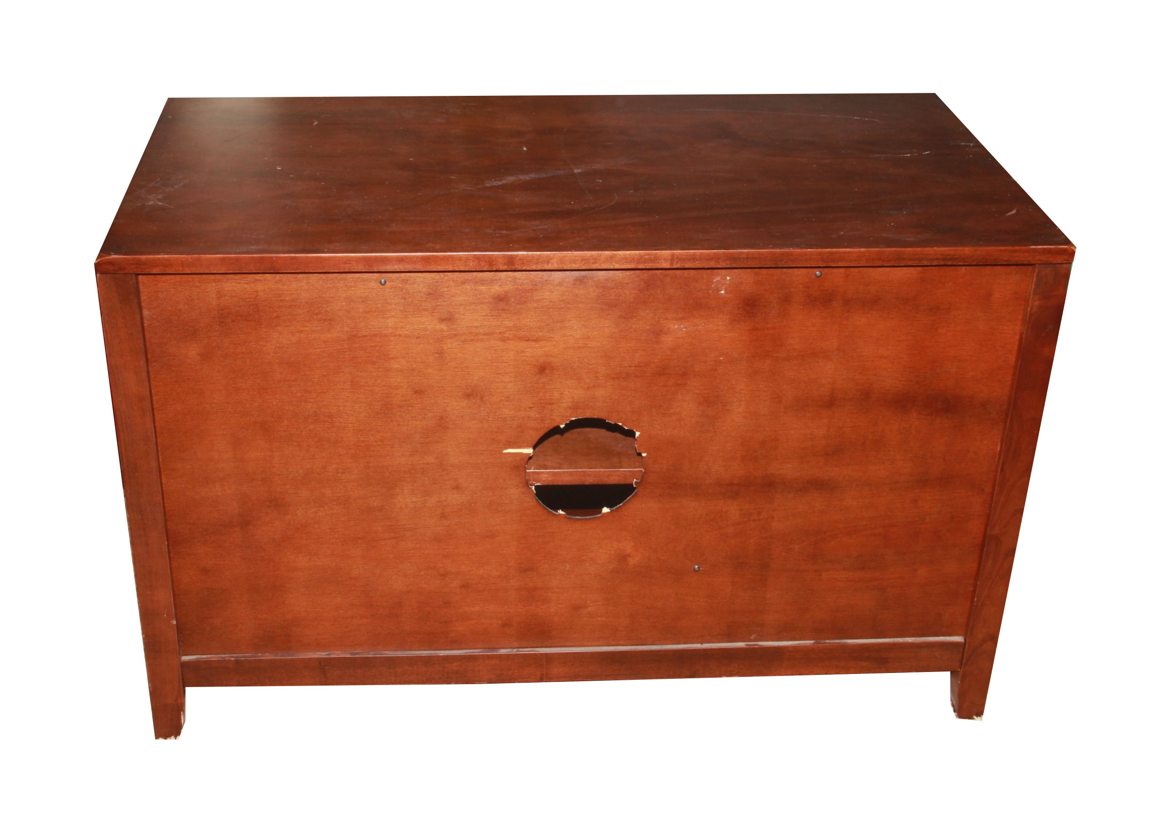 Wood Entertainment Console Stand