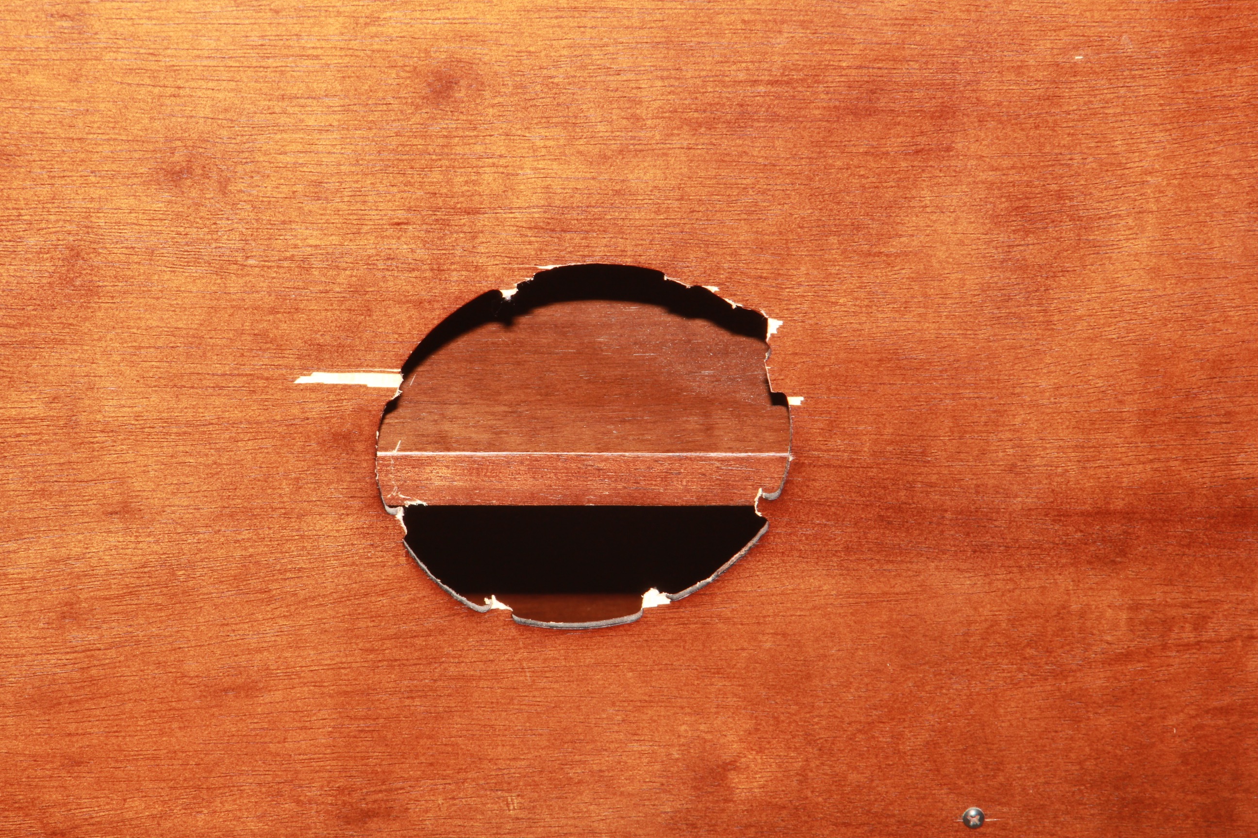 Wood Entertainment Console Stand