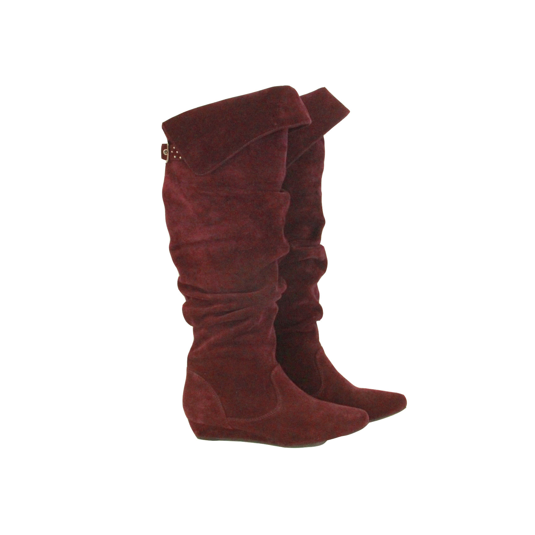 Jessica Simpson Suede Purple Boots