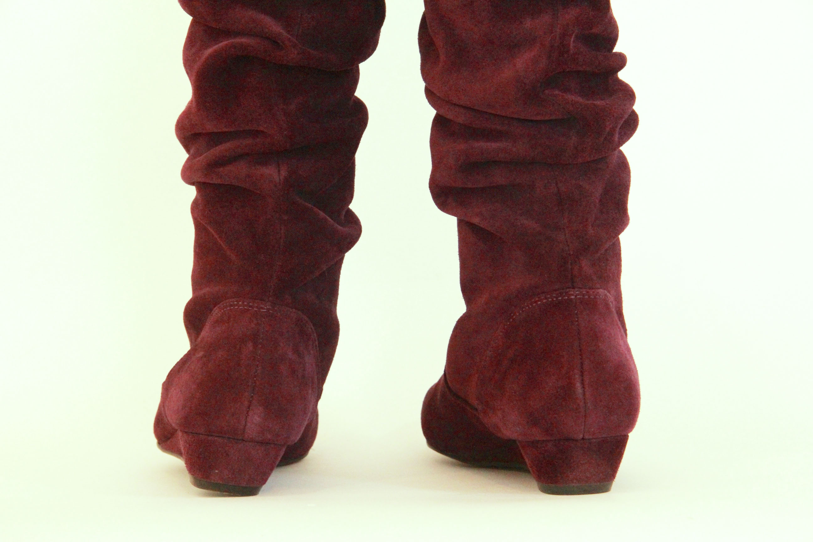 Jessica Simpson Suede Purple Boots