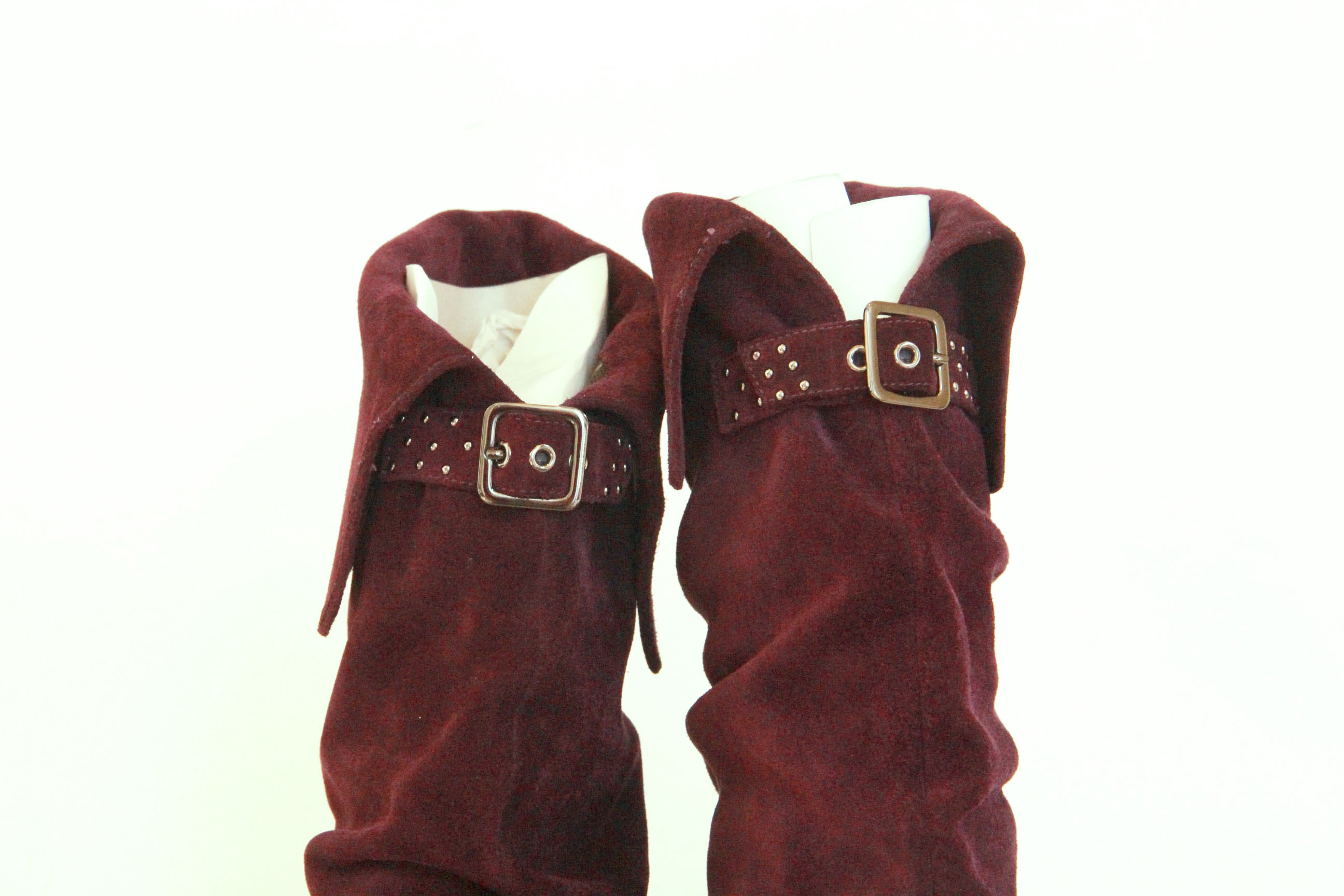 Jessica Simpson Suede Purple Boots