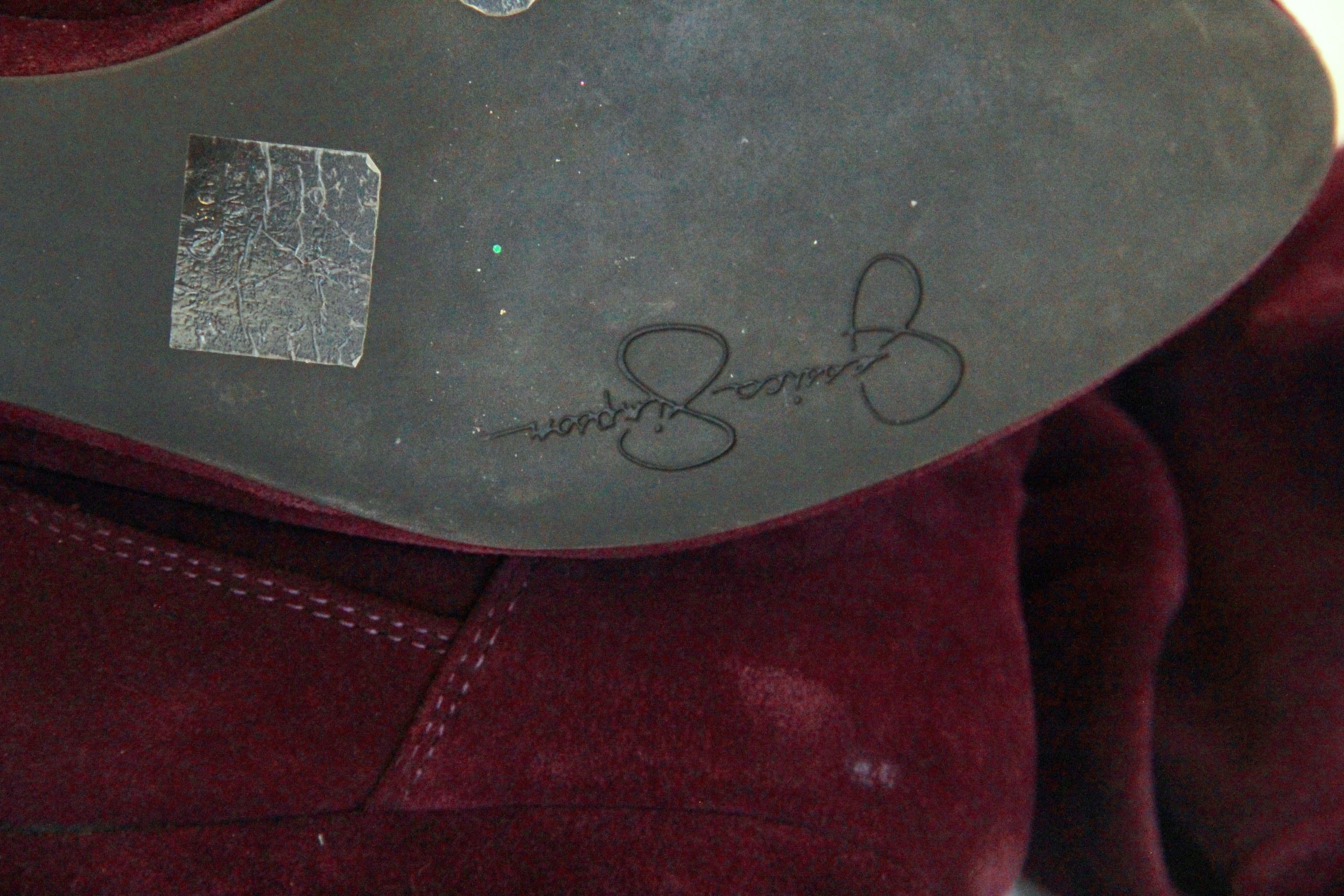 Jessica Simpson Suede Purple Boots