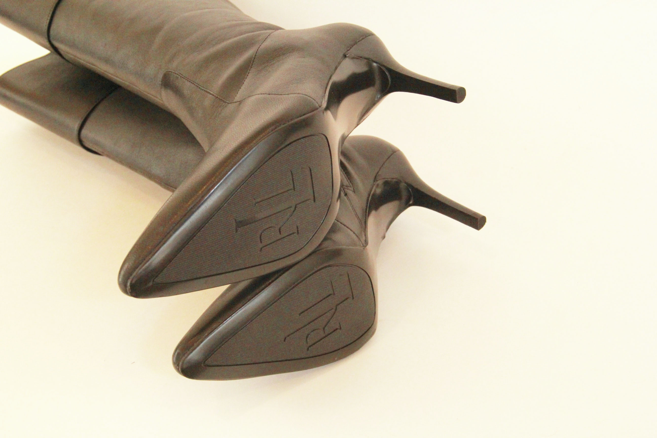 Ralph Lauren Women's Leather Boots, Size 6B