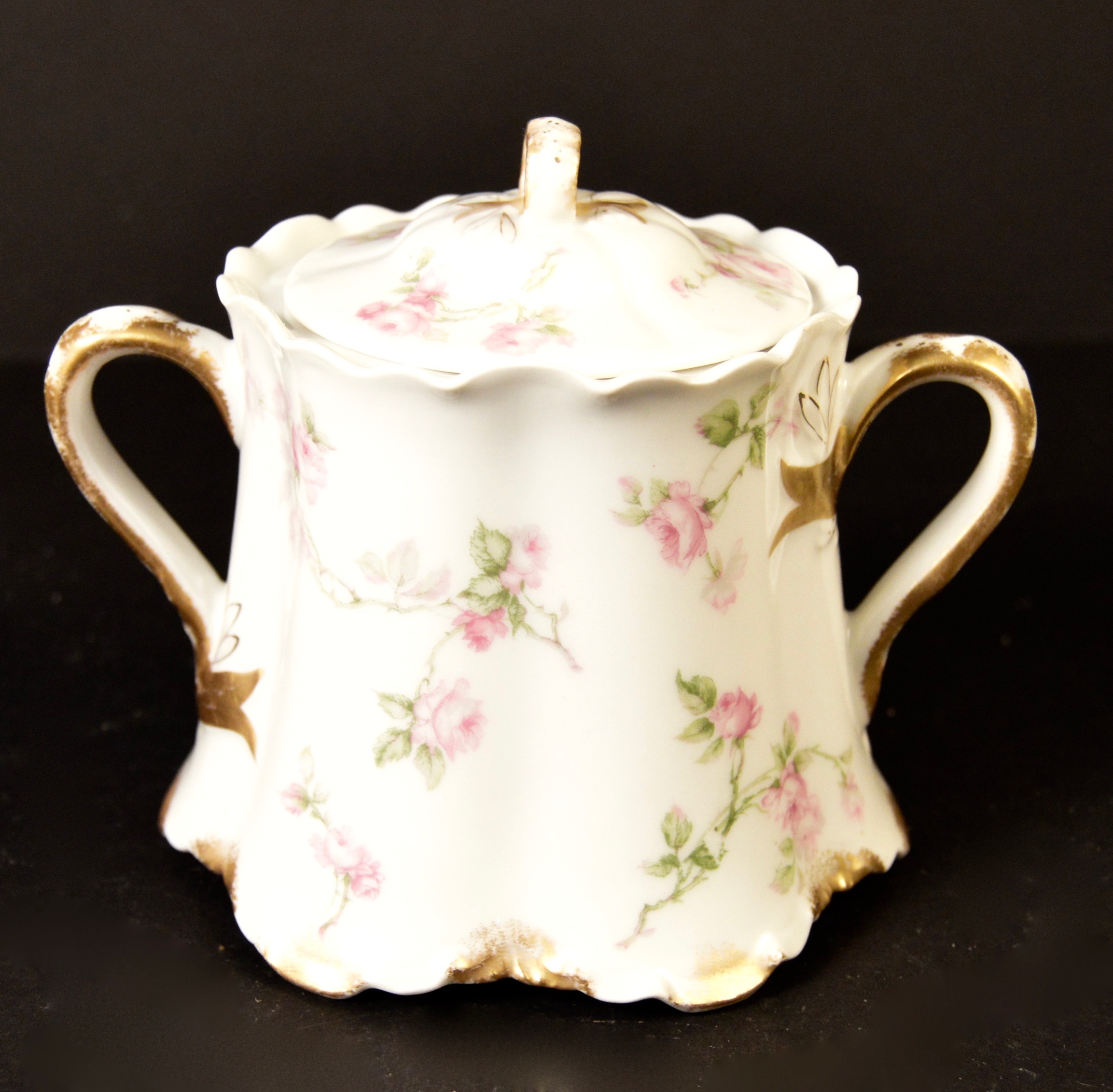 Antique Haviland Limoges Pink Rose Pattern China Collection