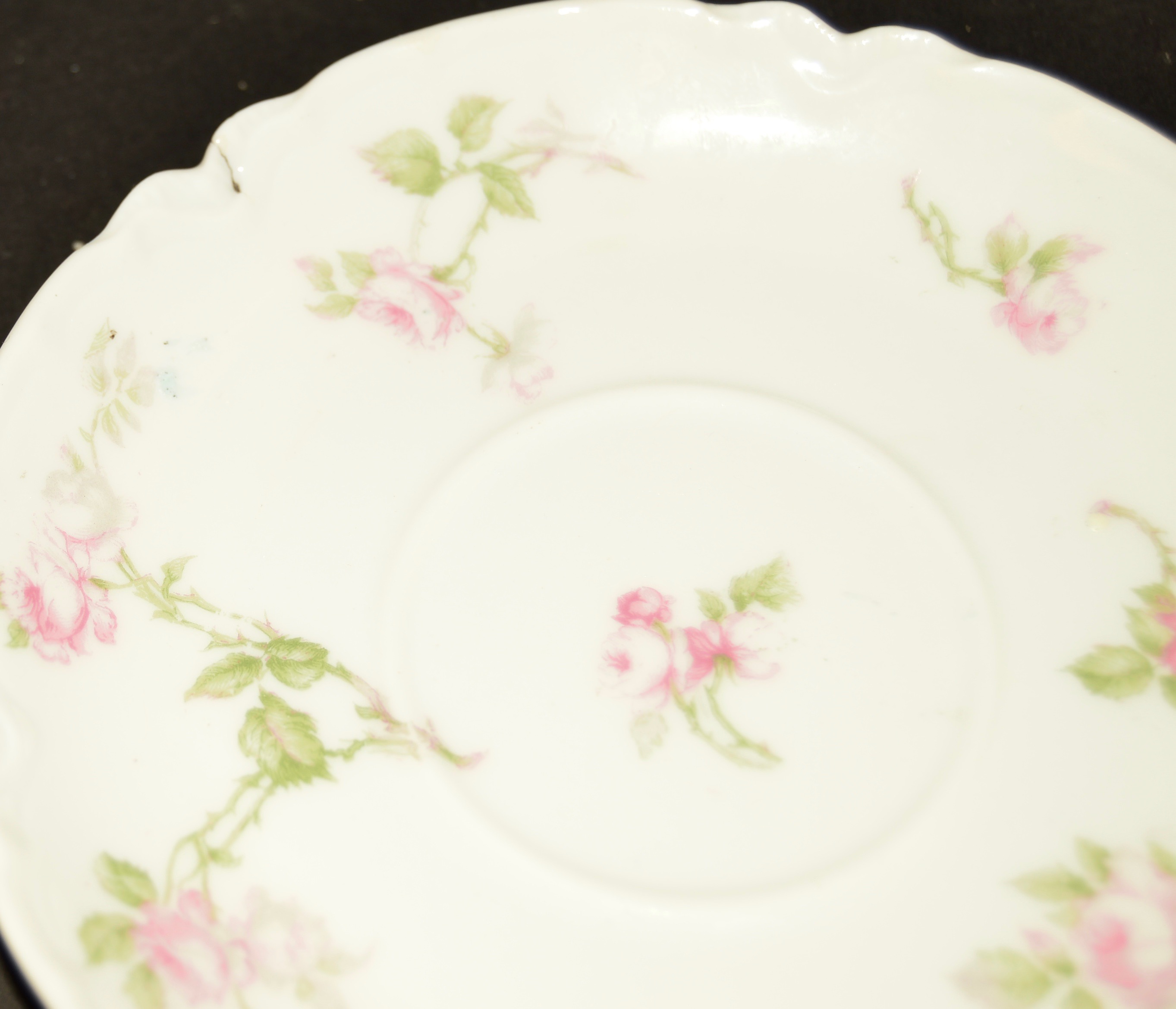 Antique Haviland Limoges Pink Rose Pattern China Collection