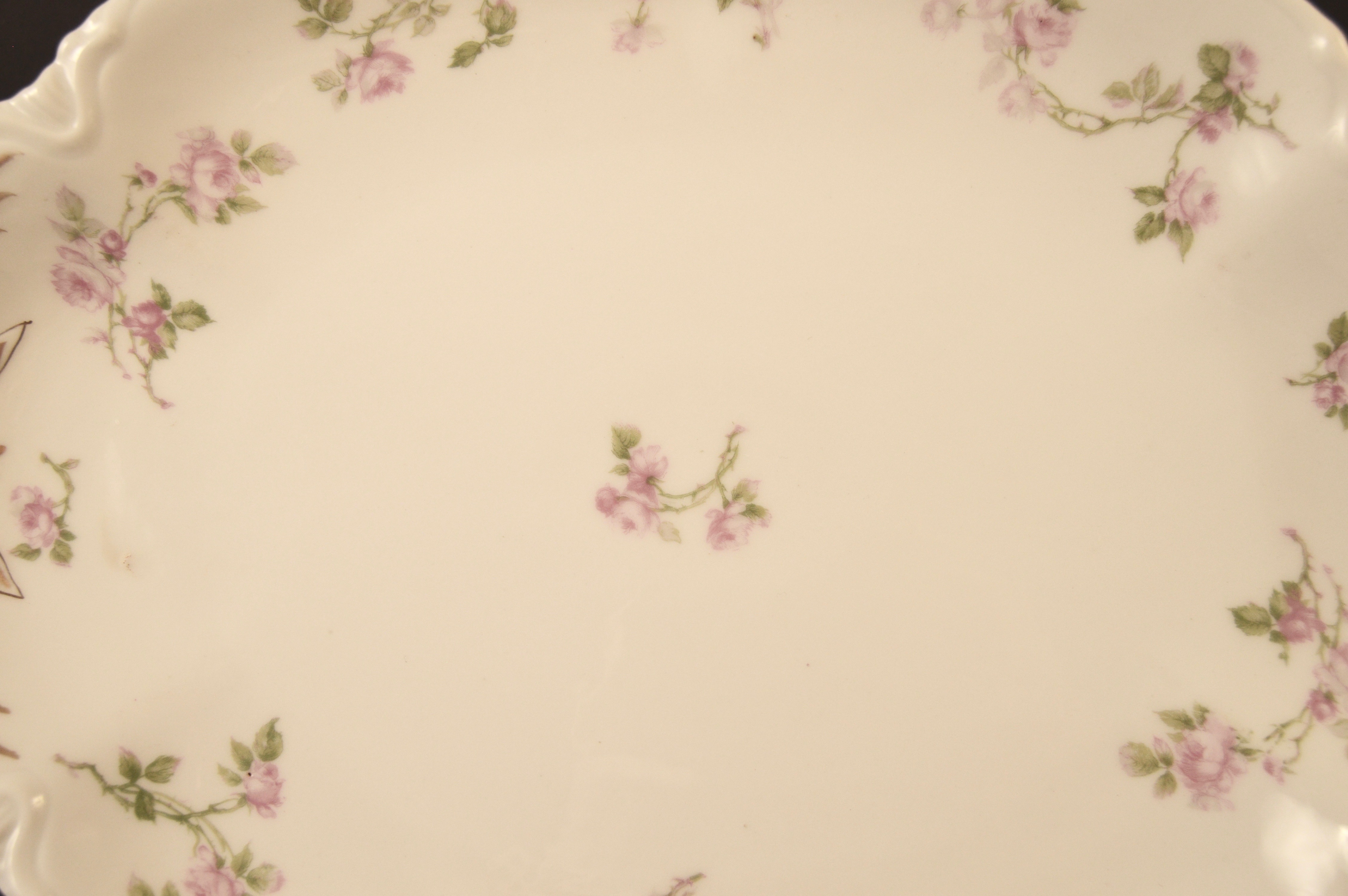 Antique Haviland Limoges Pink Rose Pattern China Collection