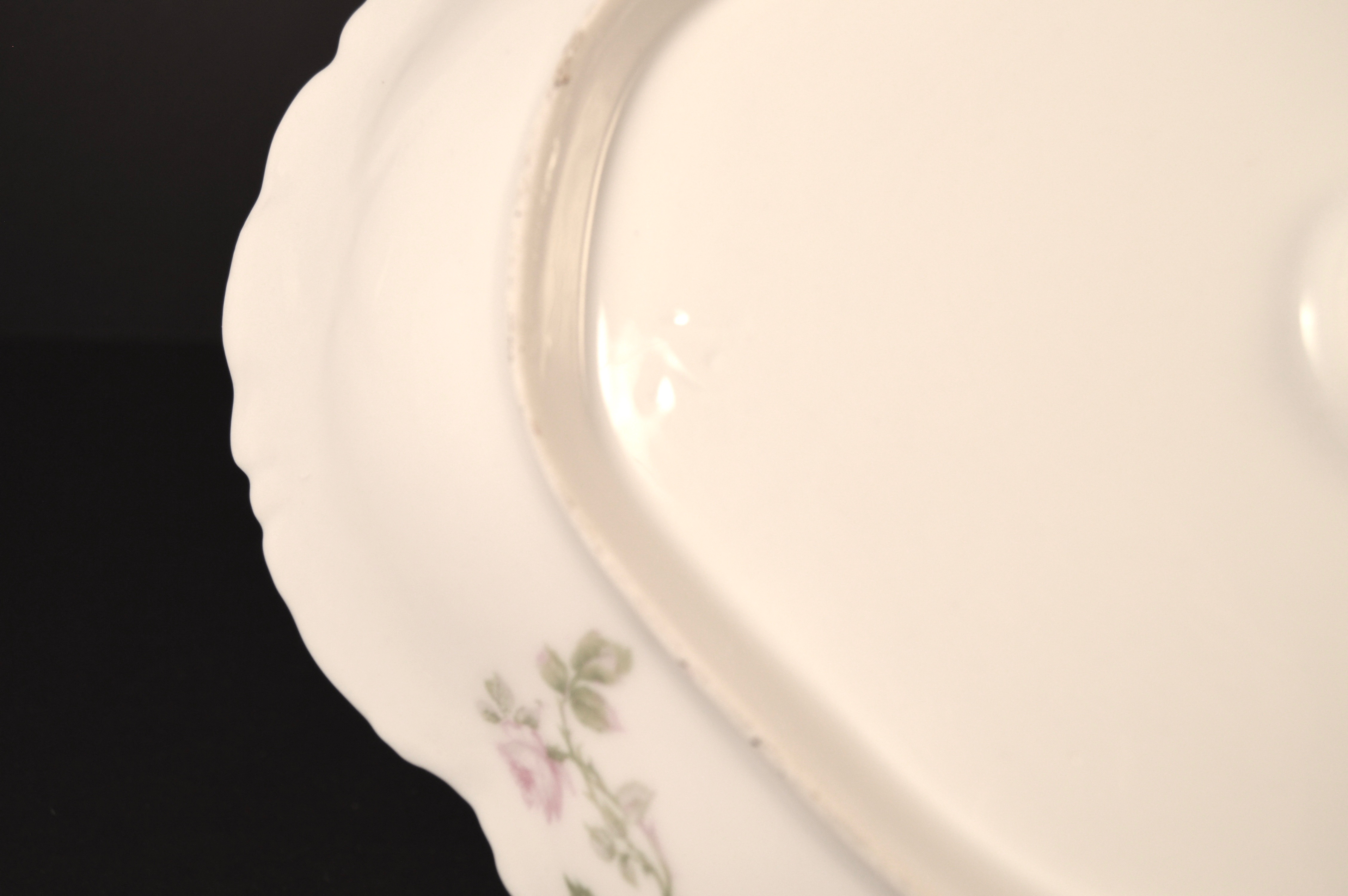 Antique Haviland Limoges Pink Rose Pattern China Collection