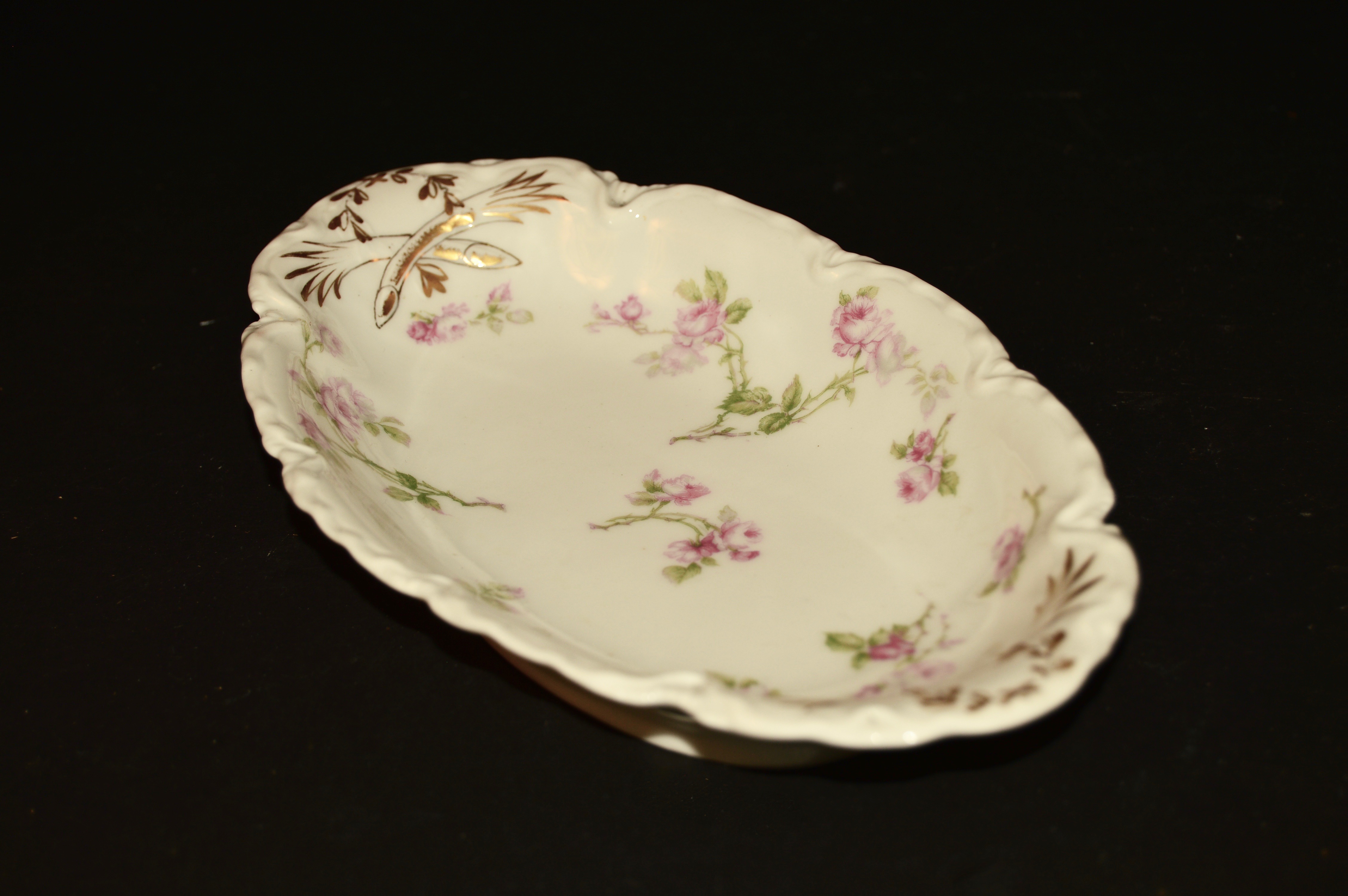 Antique Haviland Limoges Pink Rose Pattern China Collection