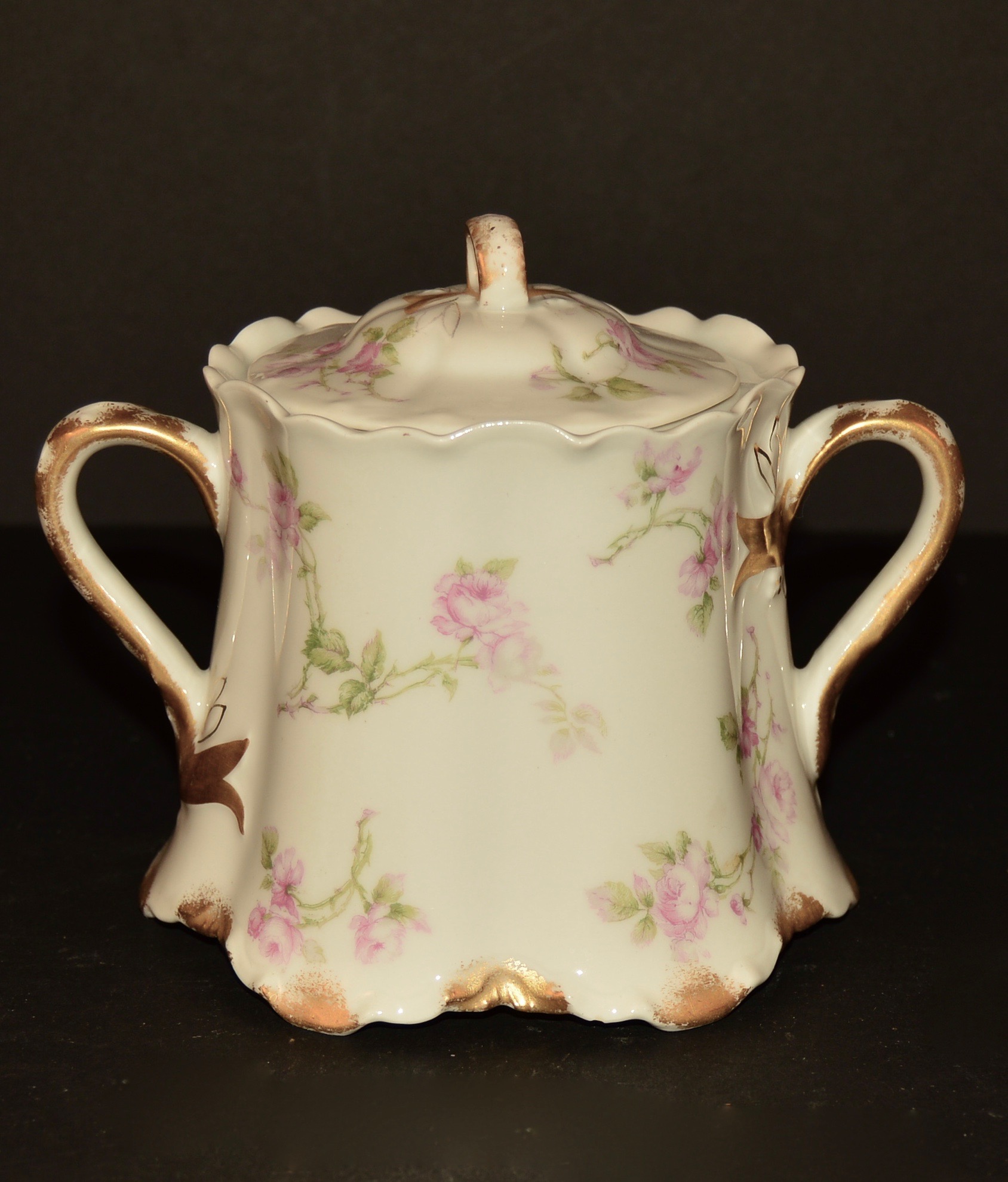 Antique Haviland Limoges Pink Rose Pattern China Collection