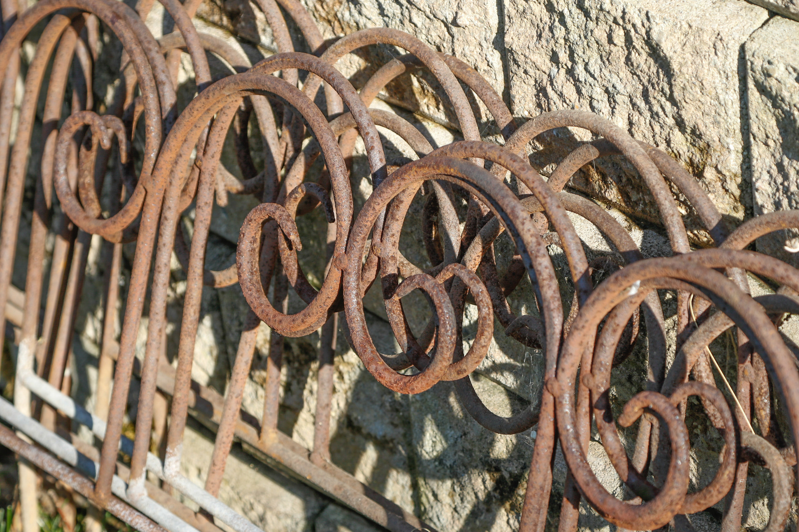 Wrought Iron Garden Border Fence