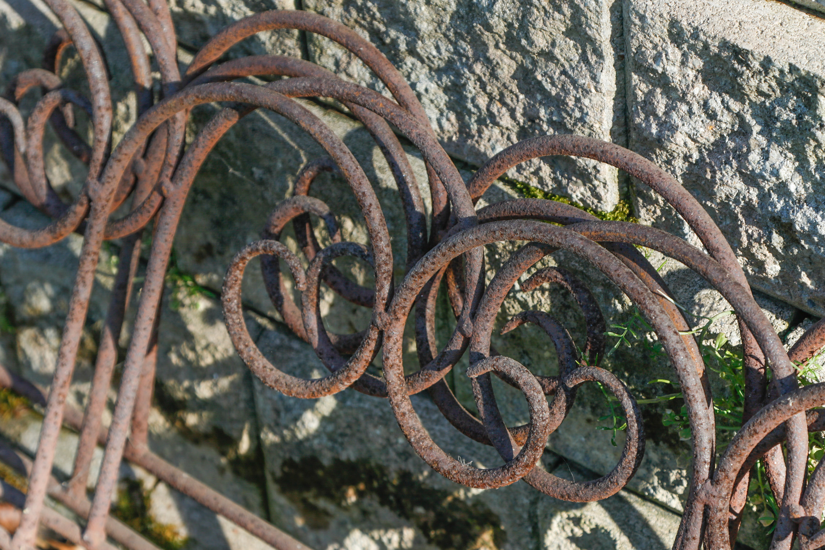 Wrought Iron Garden Border Fence