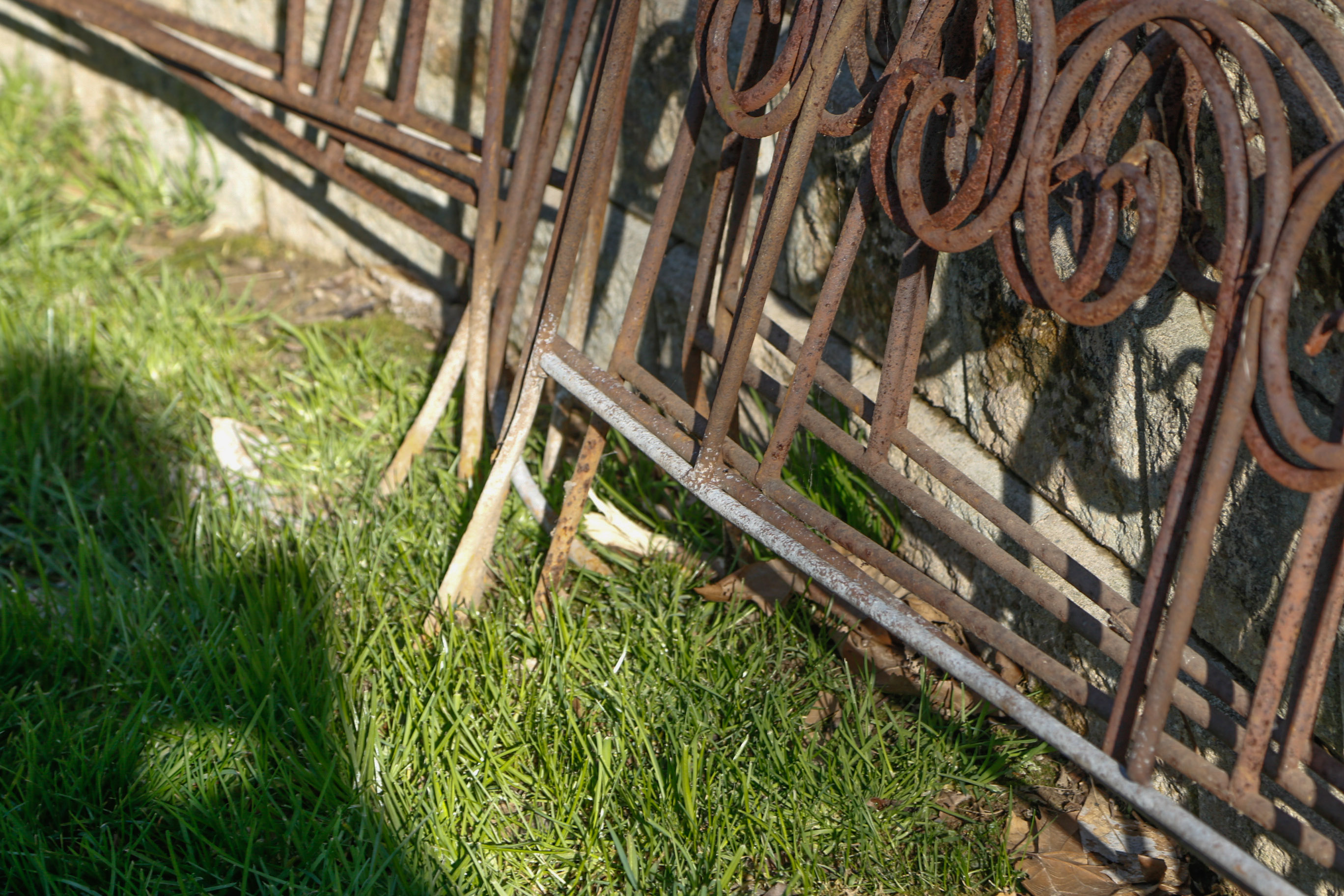 Wrought Iron Garden Border Fence