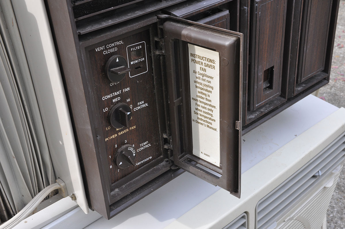 Pair of Window Air Conditioning Units by Kenmore and Maytag