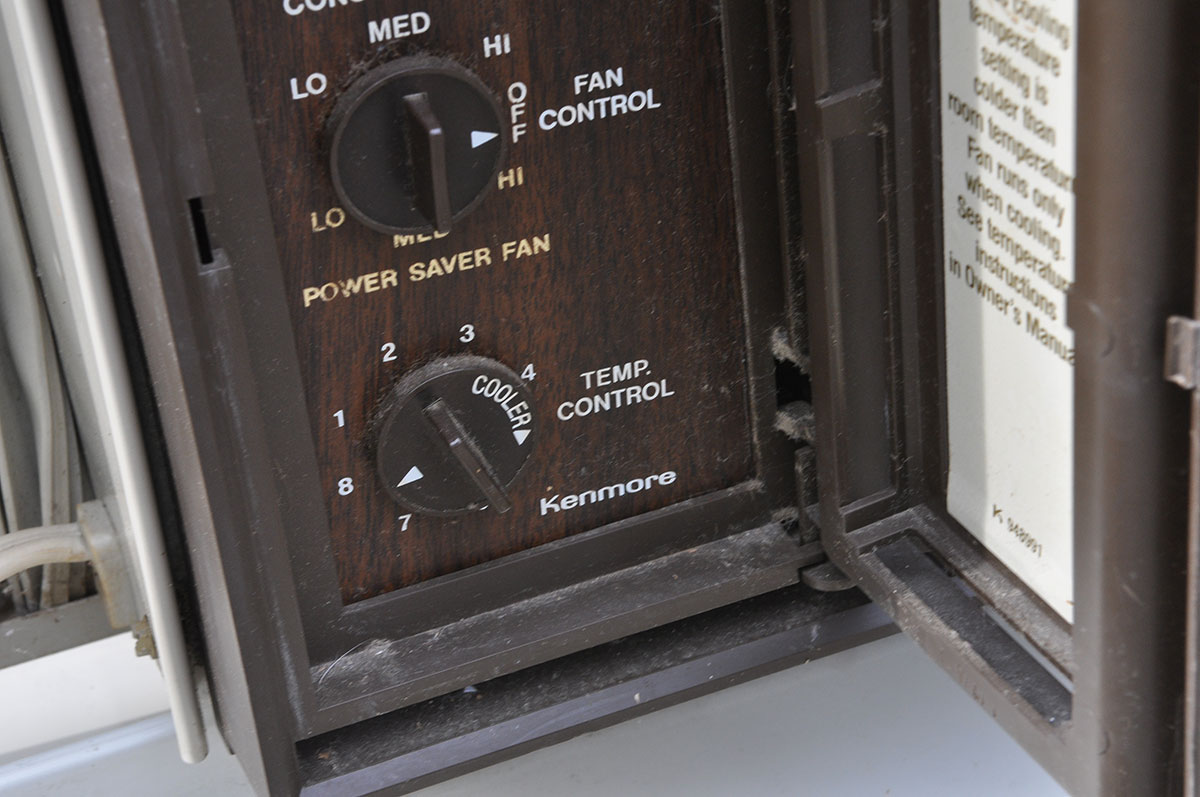 Pair of Window Air Conditioning Units by Kenmore and Maytag