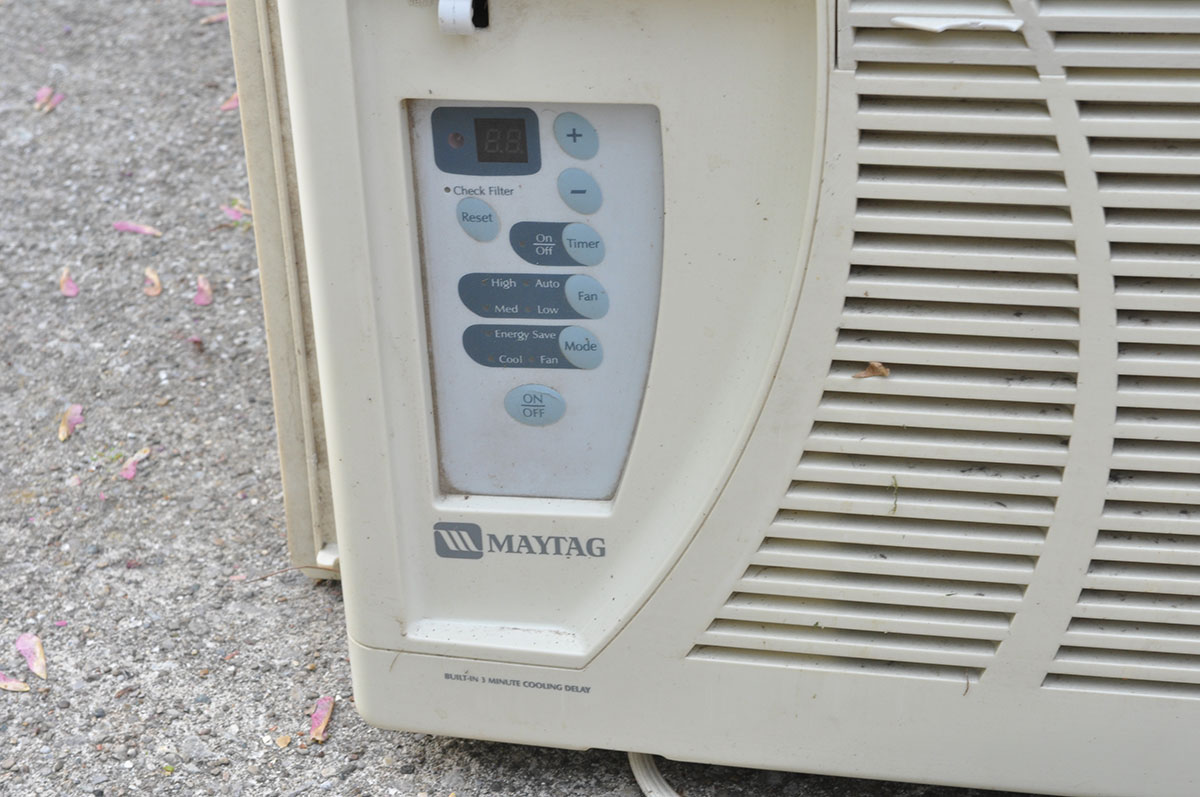 Pair of Window Air Conditioning Units by Kenmore and Maytag