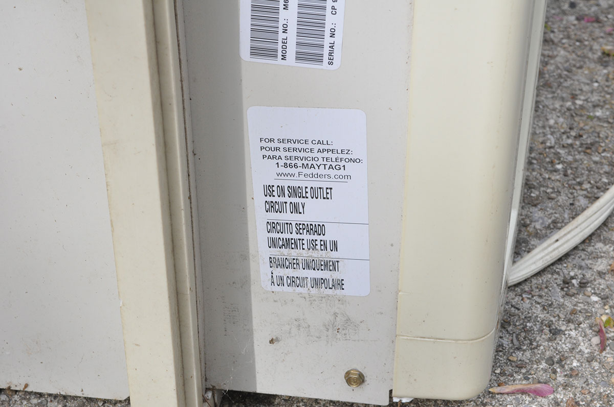 Pair of Window Air Conditioning Units by Kenmore and Maytag