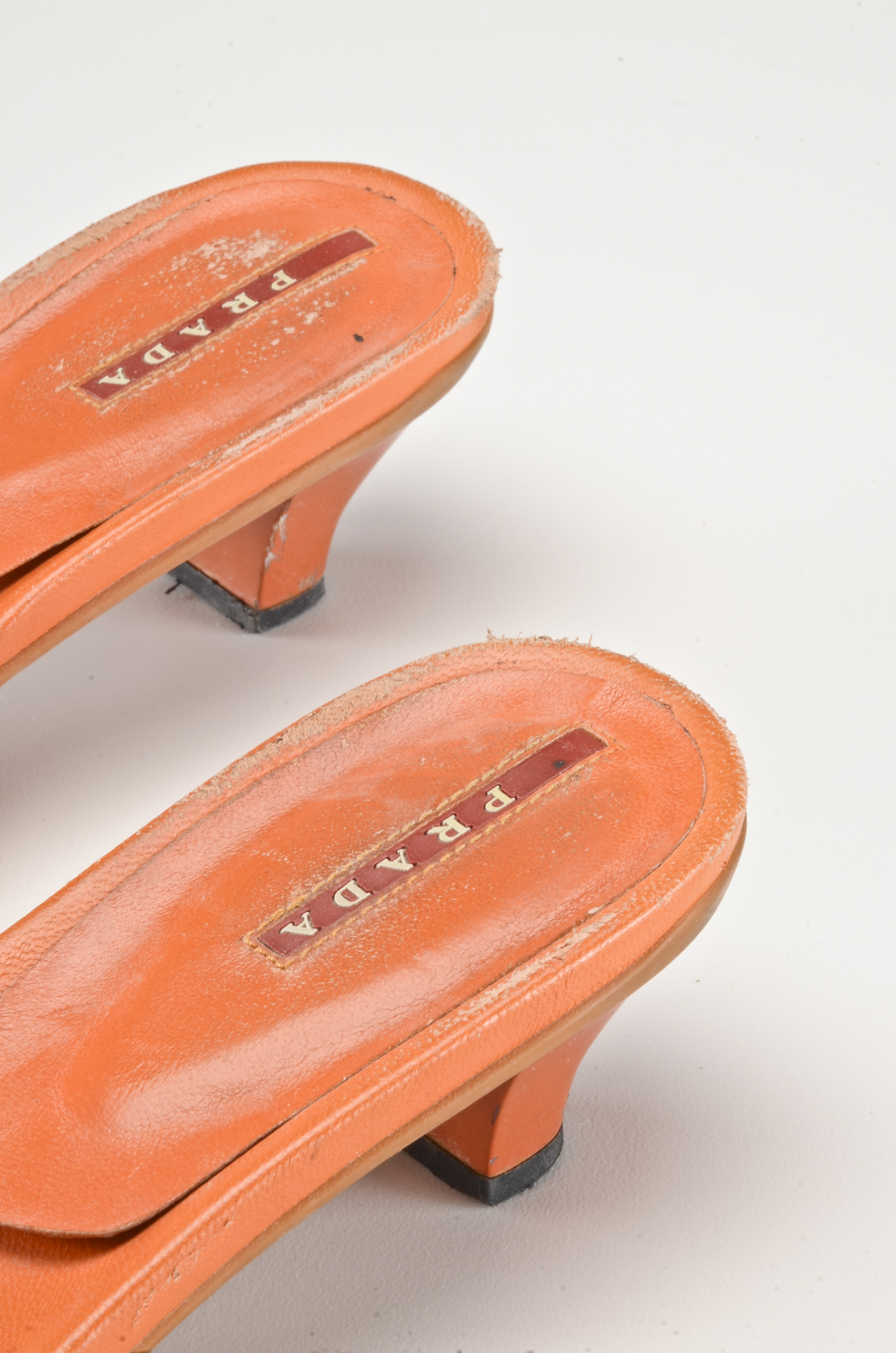 Two Pair of Women's Prada Designer Kitten Heels