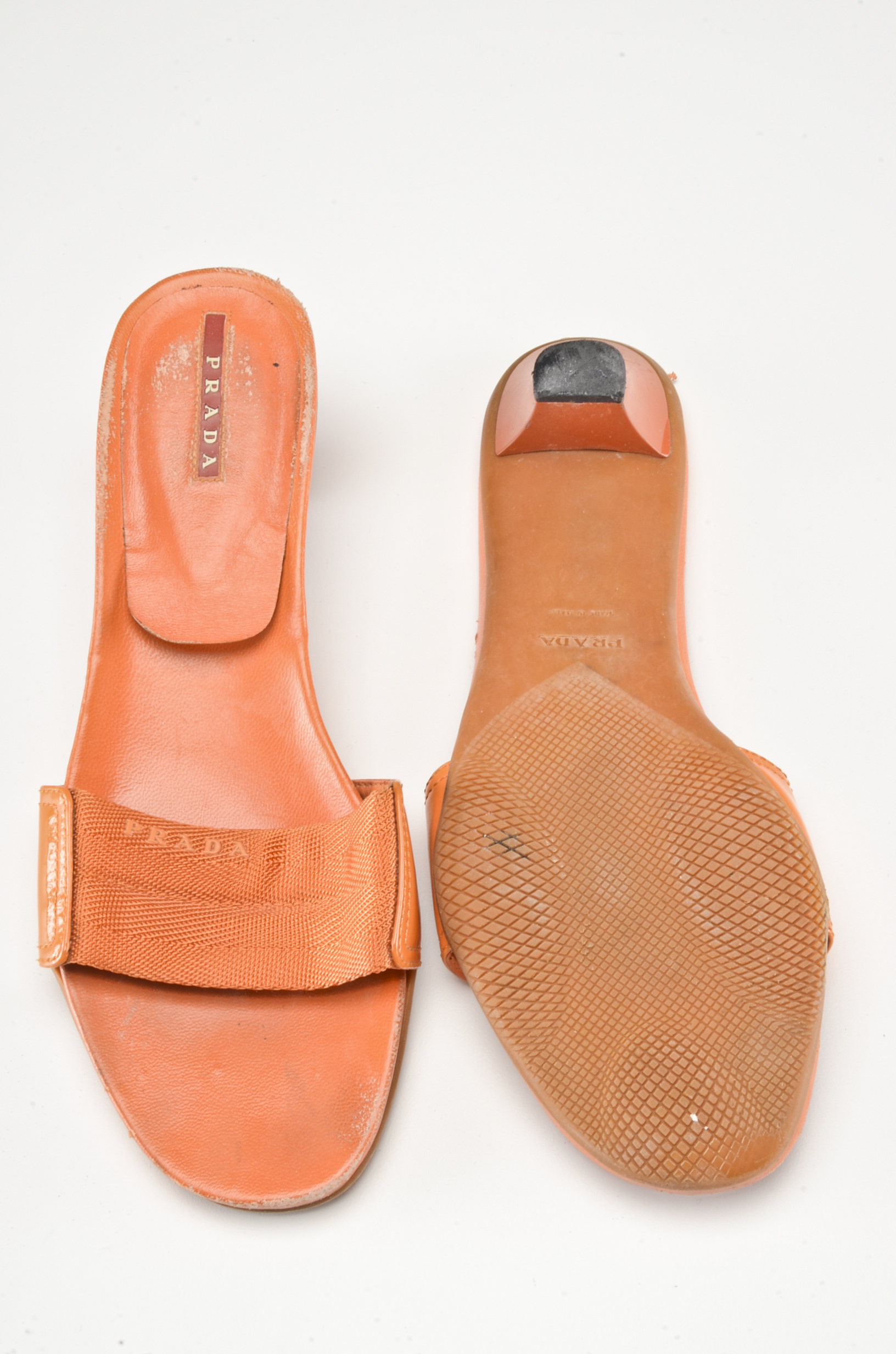 Two Pair of Women's Prada Designer Kitten Heels