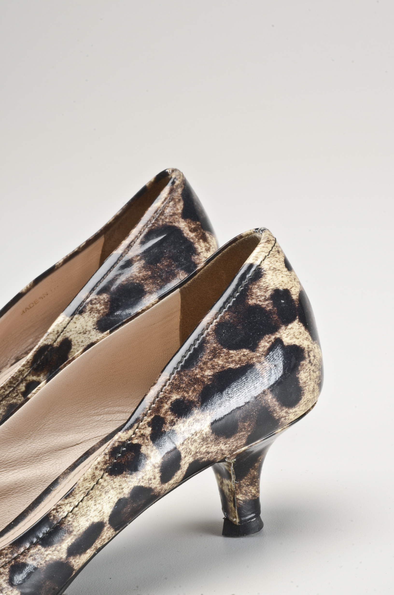 Two Pair of Women's Prada Designer Kitten Heels