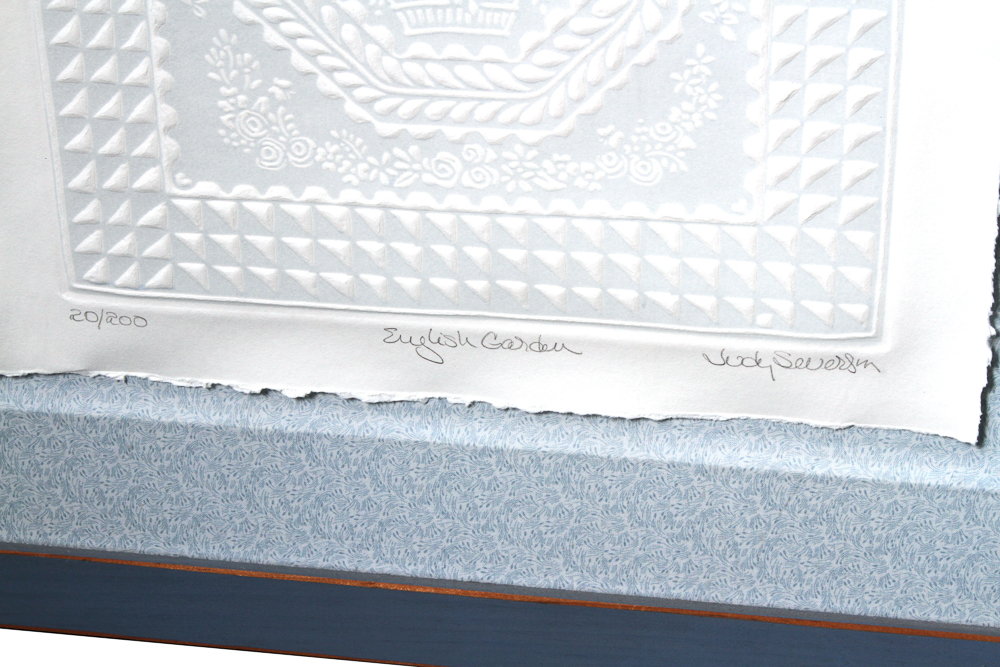 Judy Severson Signed and Numbered Embossed Print