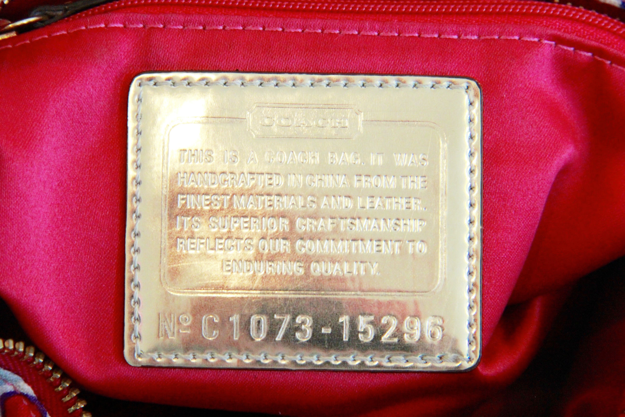 Coach Poppy Graffiti Purse