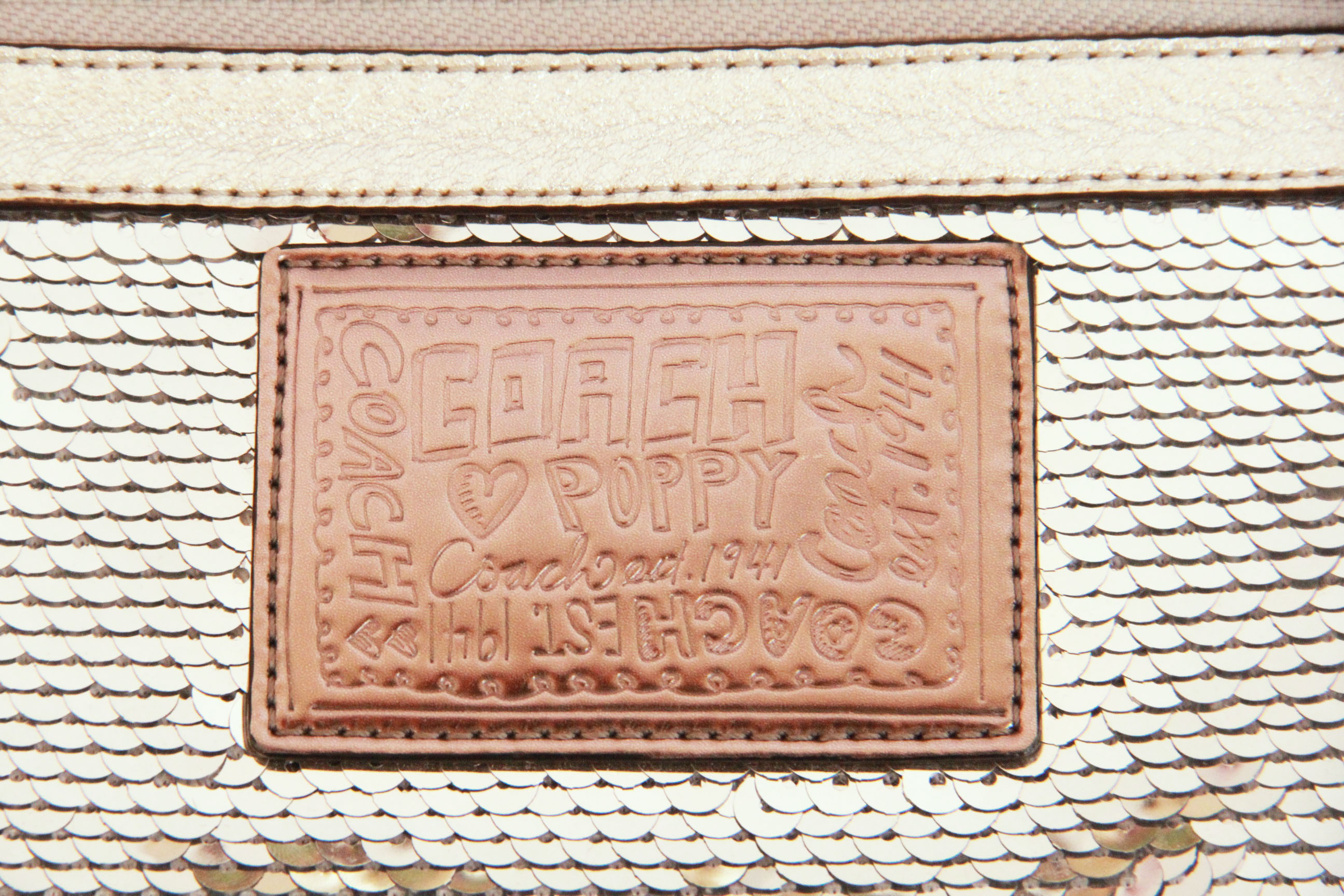 Selection of Coach Poppy Handbags