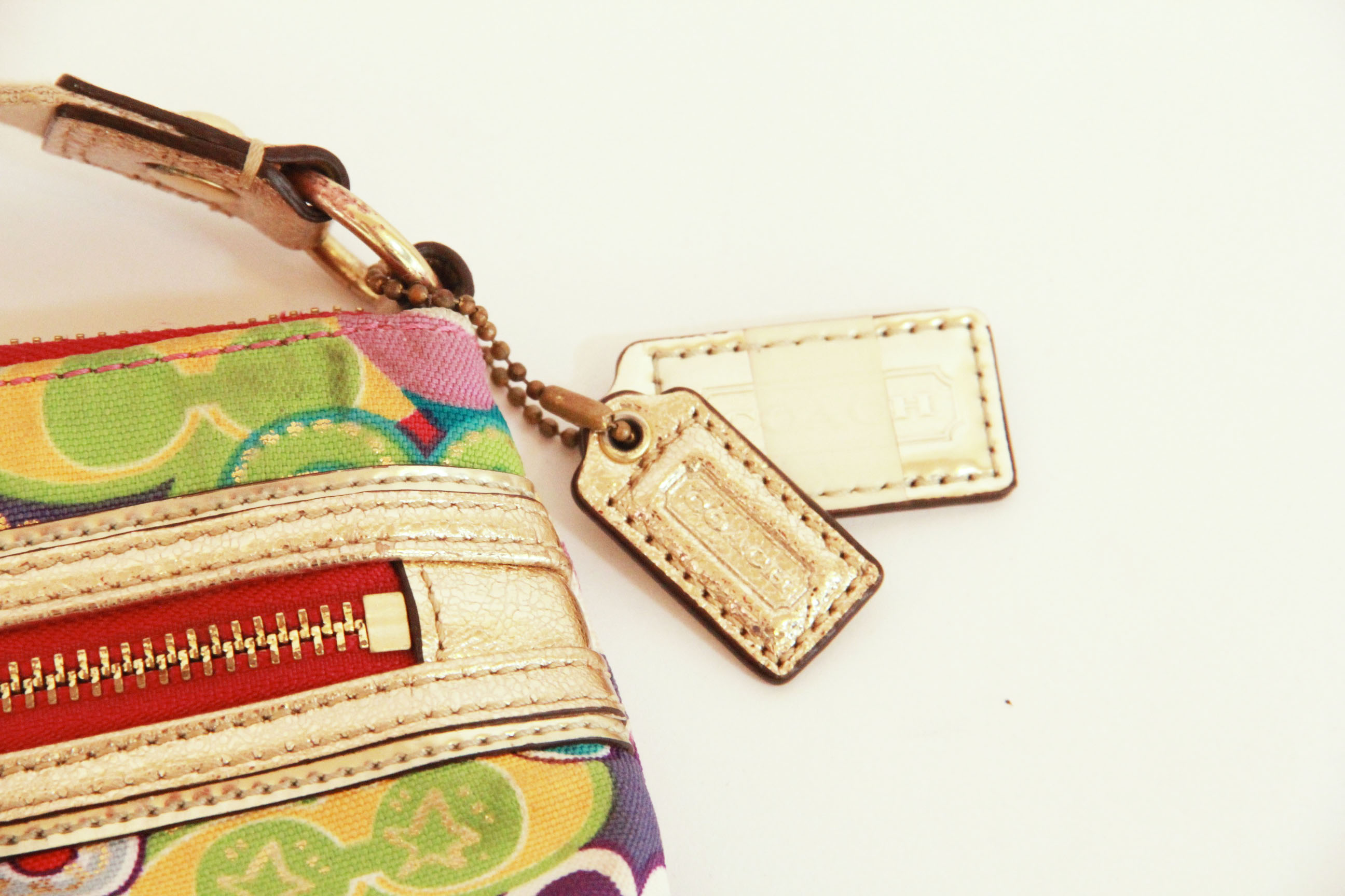 Selection of Coach Poppy Handbags