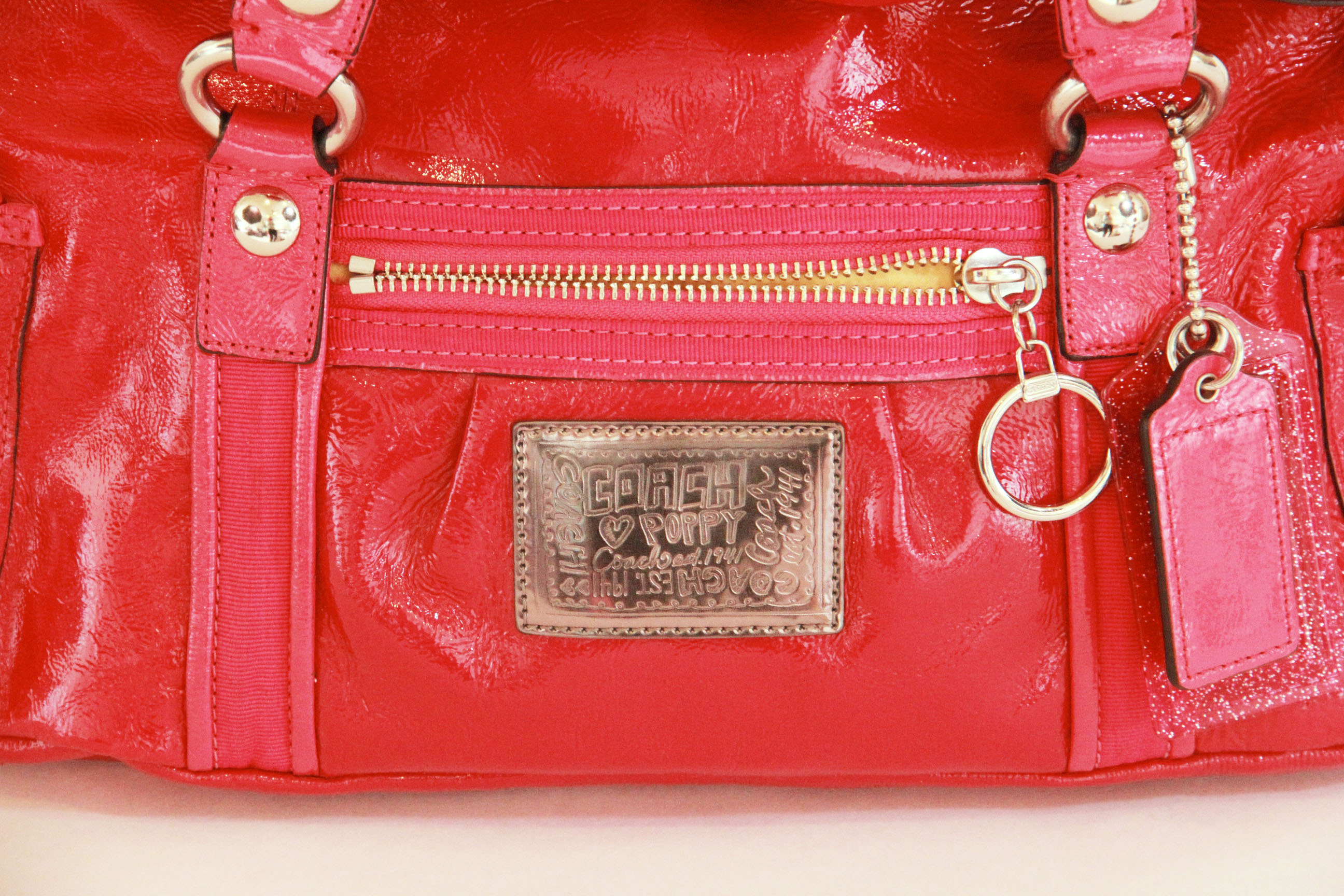 Selection of Coach Poppy Handbags