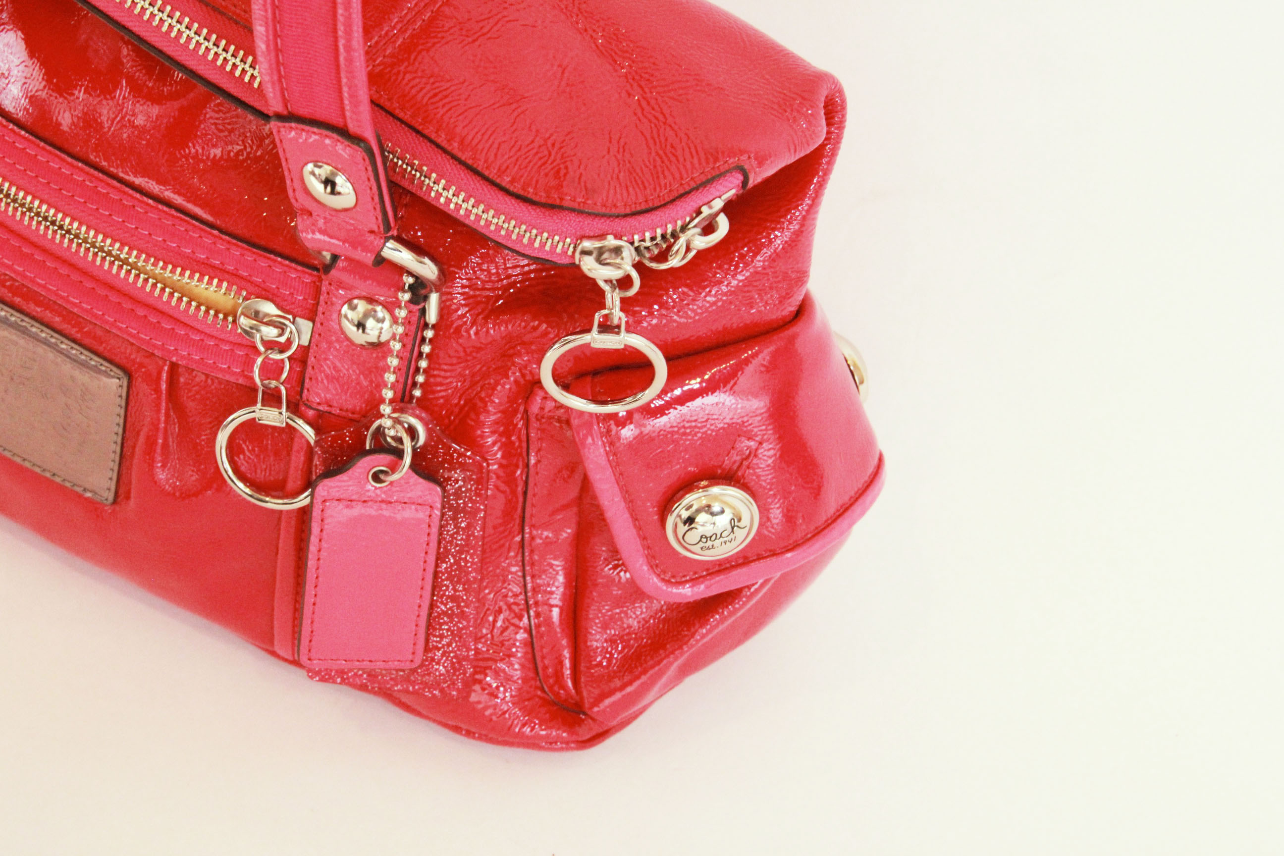 Selection of Coach Poppy Handbags