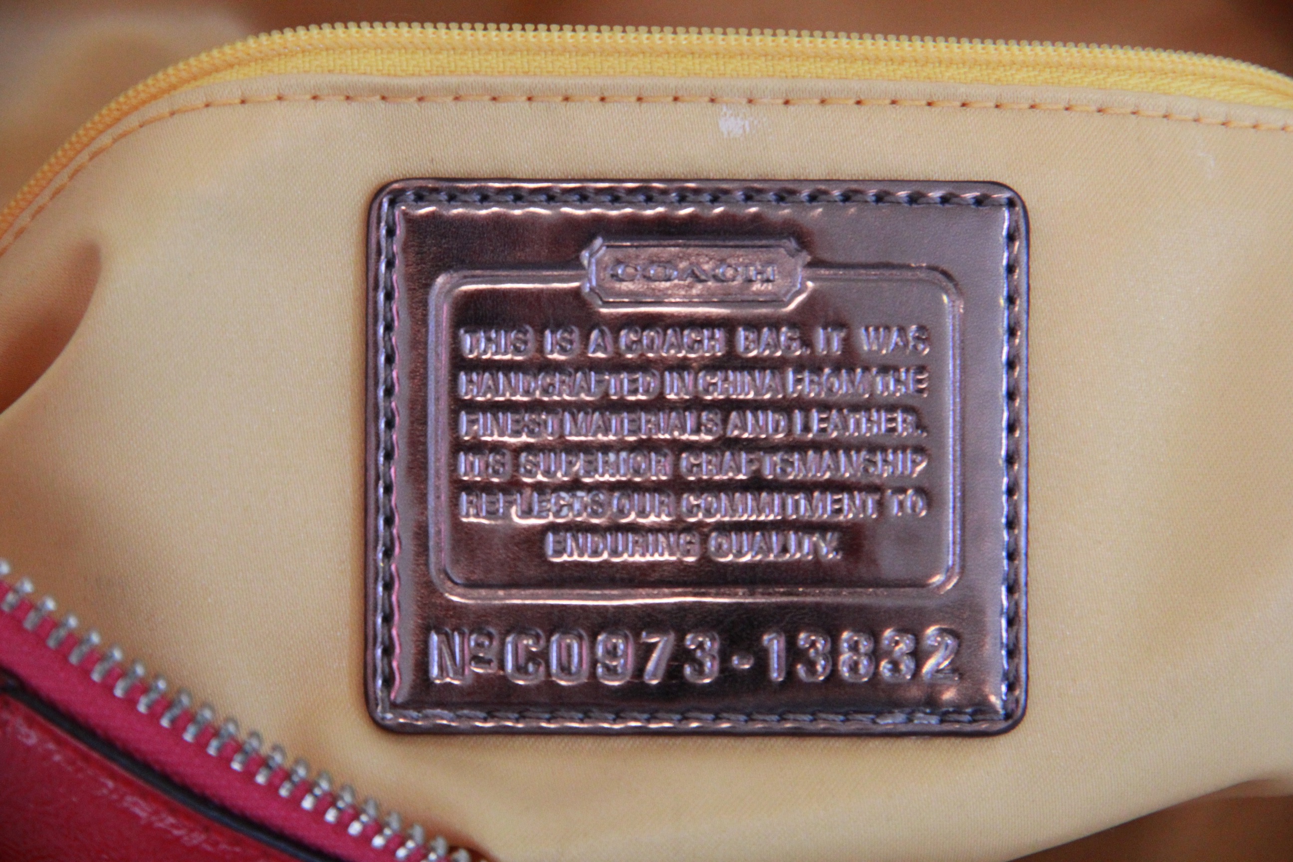 Selection of Coach Poppy Handbags