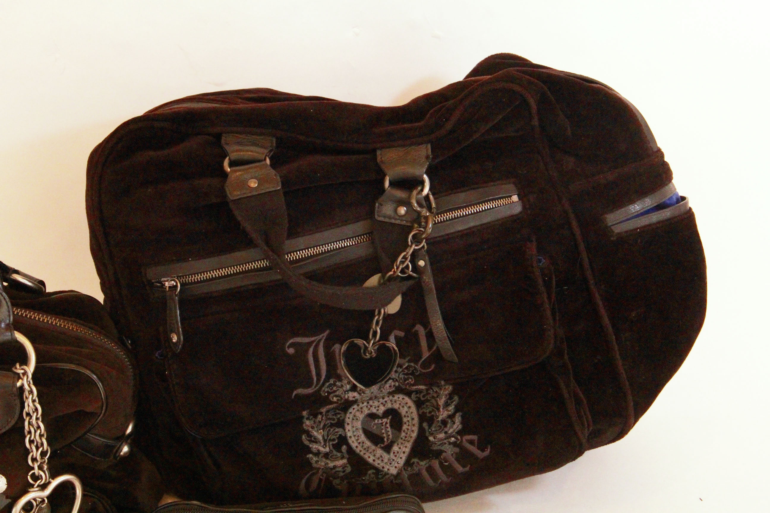 Group of Suede Juicy Couture Bags