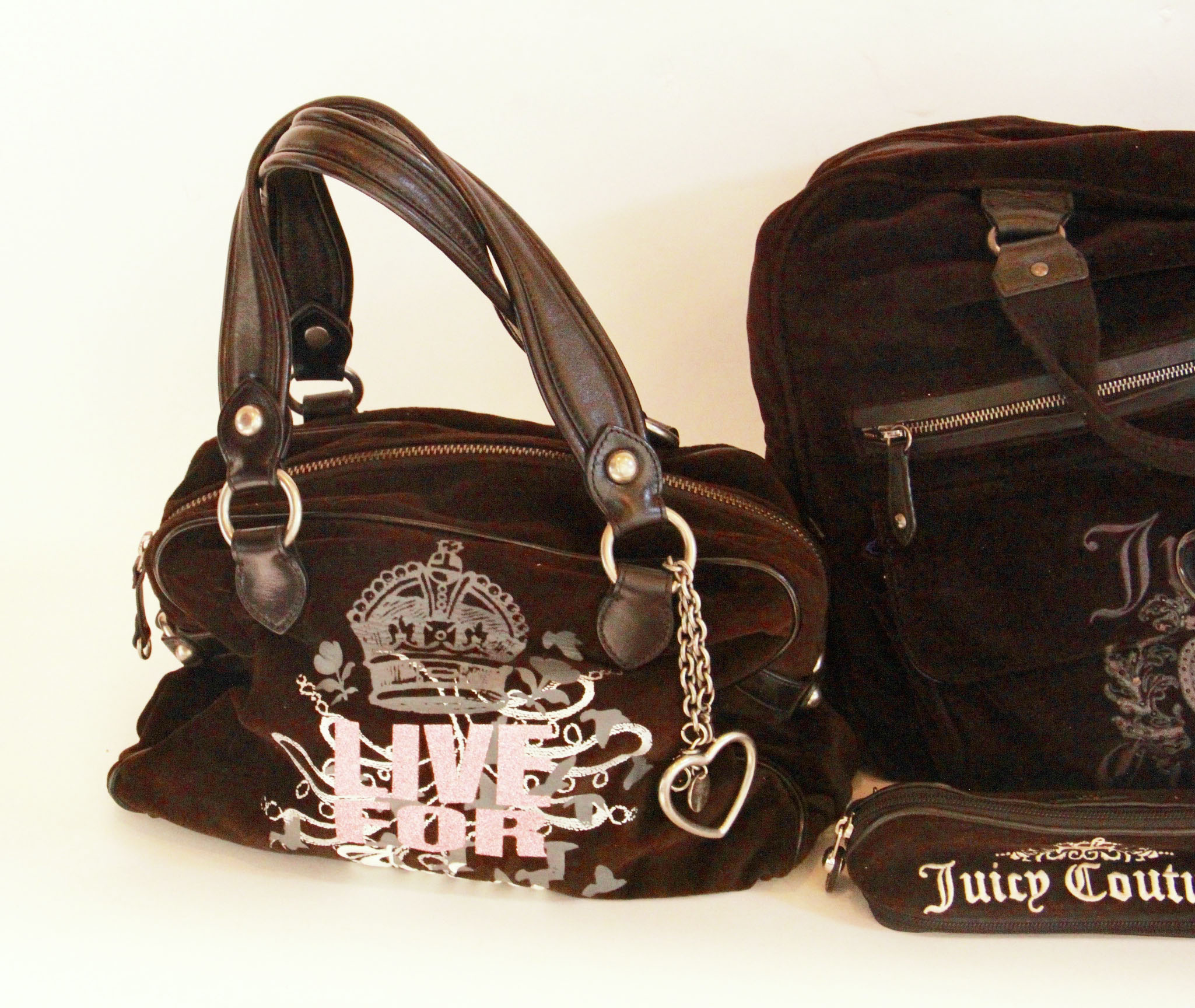 Group of Suede Juicy Couture Bags