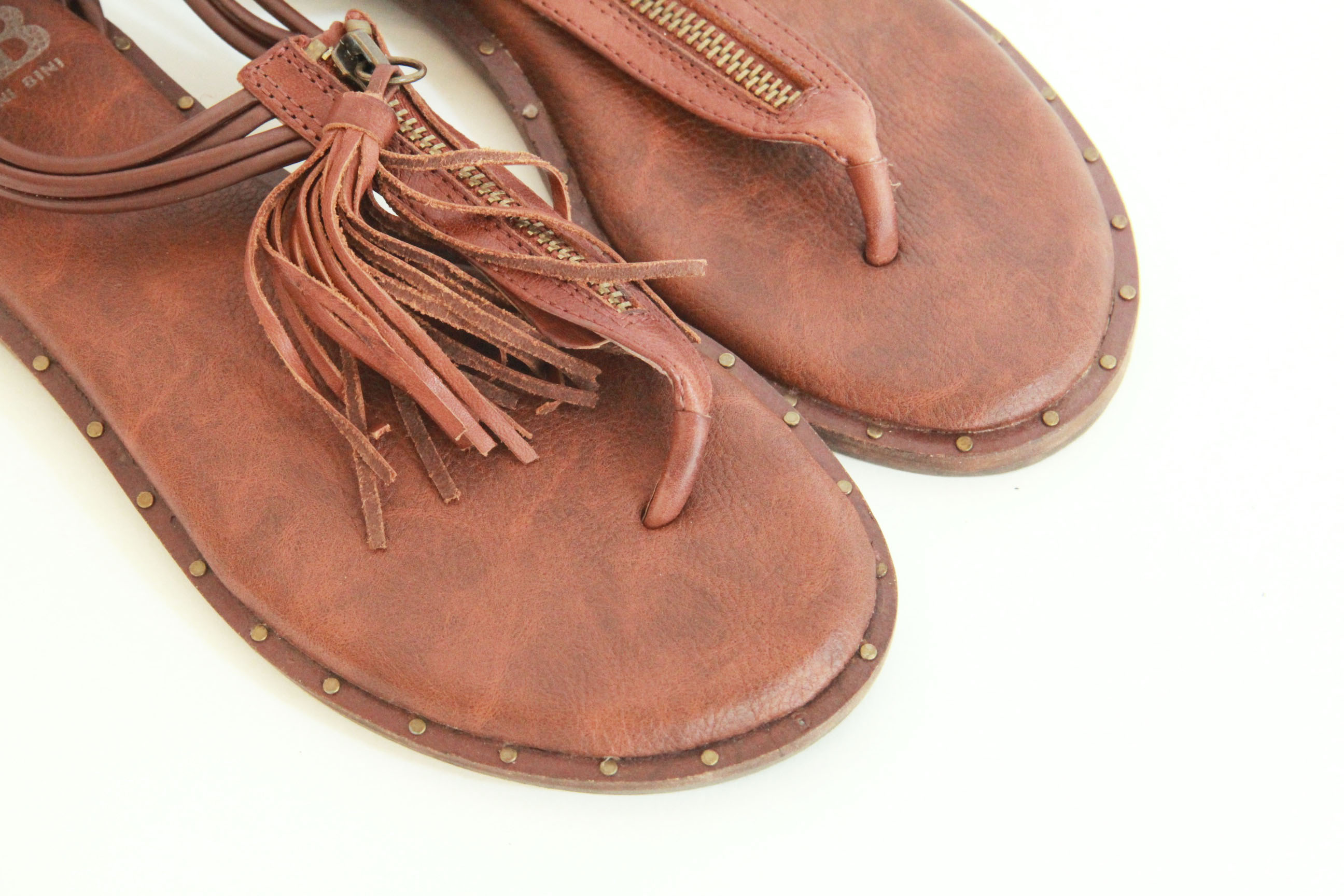 Gianni Bini Leather Sandals, 6M