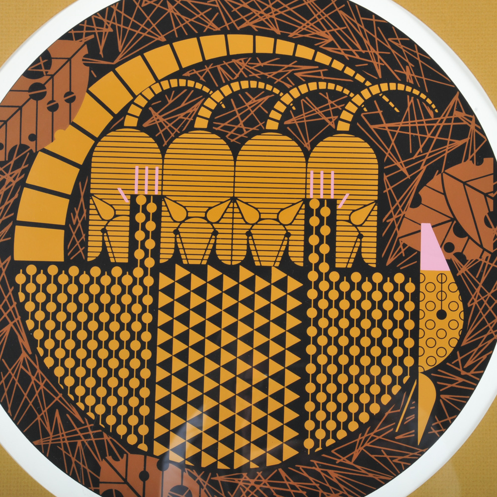 Charley Harper "Armadittos" Signed Limited Edition Serigraph