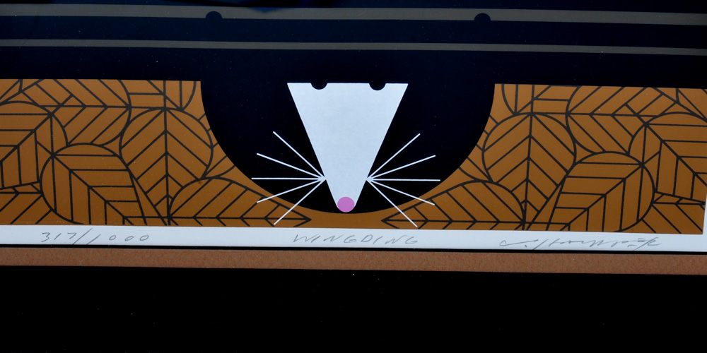 Charley Harper "Wingding" Signed Limited Edition Serigraph