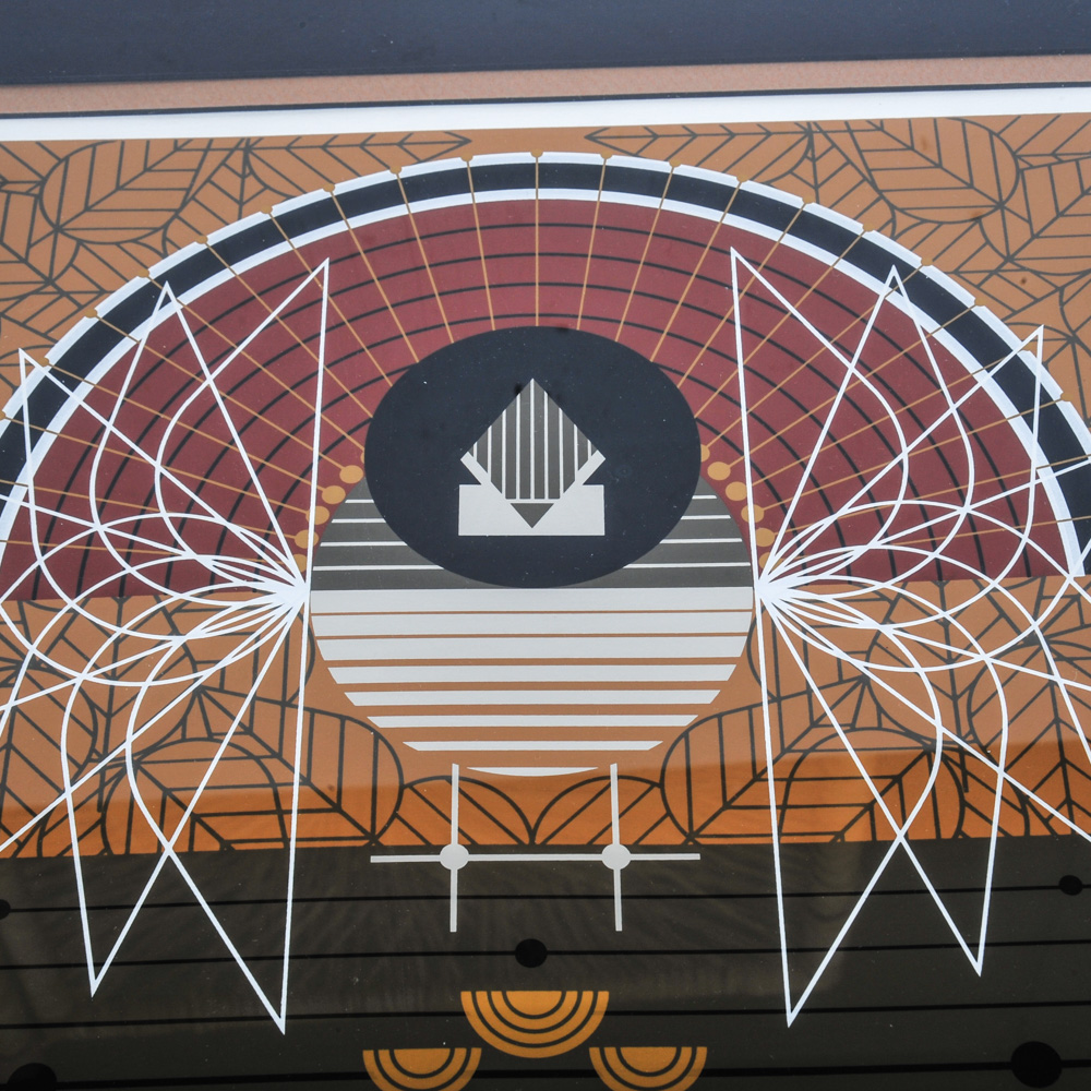 Charley Harper "Wingding" Signed Limited Edition Serigraph