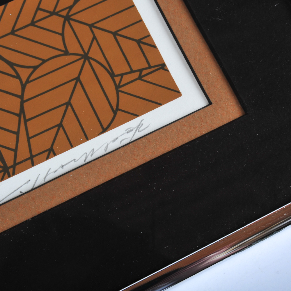 Charley Harper "Wingding" Signed Limited Edition Serigraph