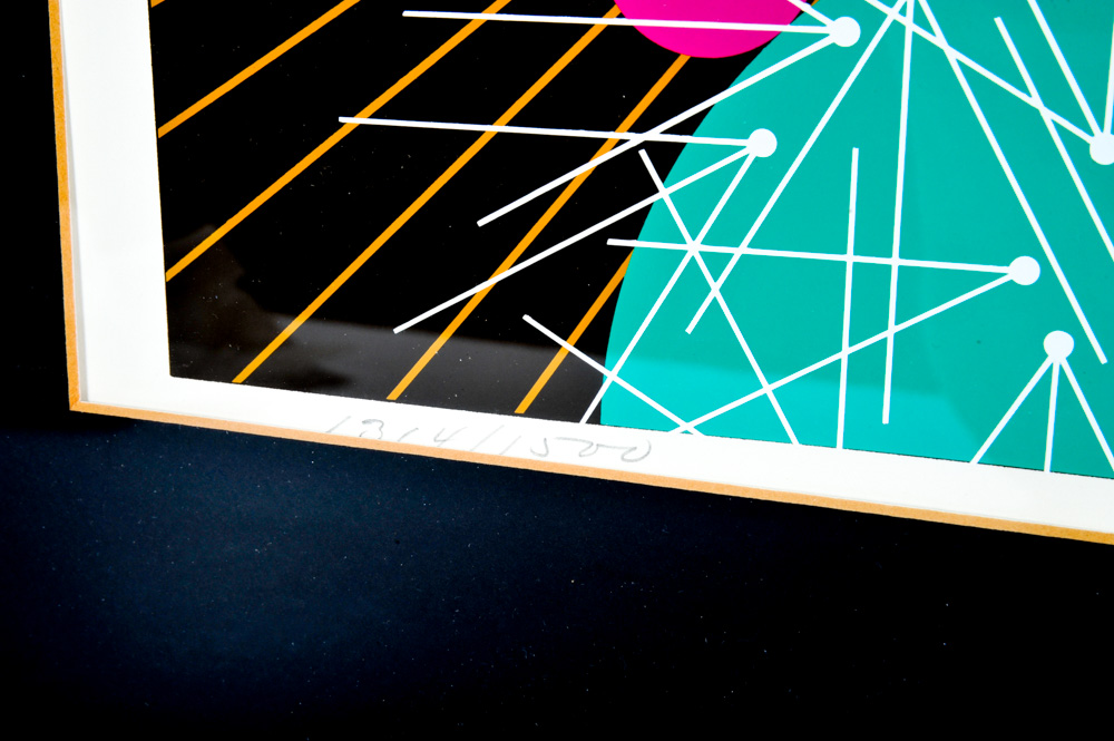 Charley Harper "Prickly Pair" Signed and Limited Edition Serigraph