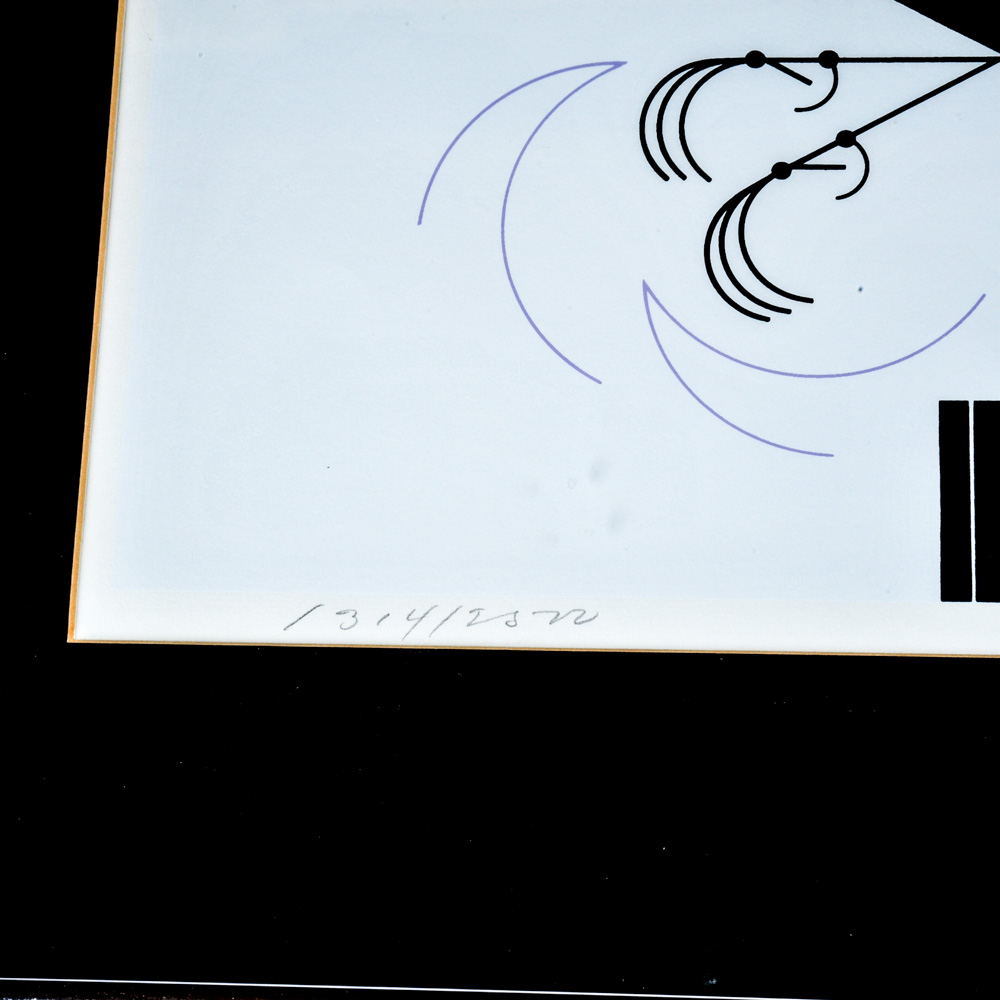 Charley Harper "Crawling Tall" Signed Limited Edition Serigraph