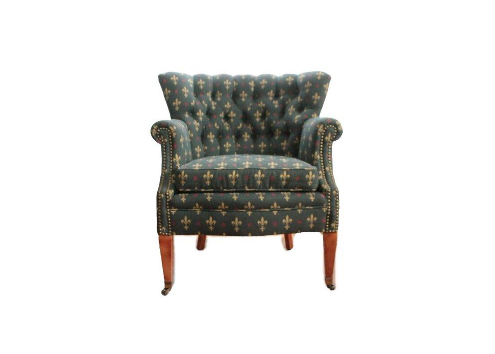 Vintage Armchair on Casters