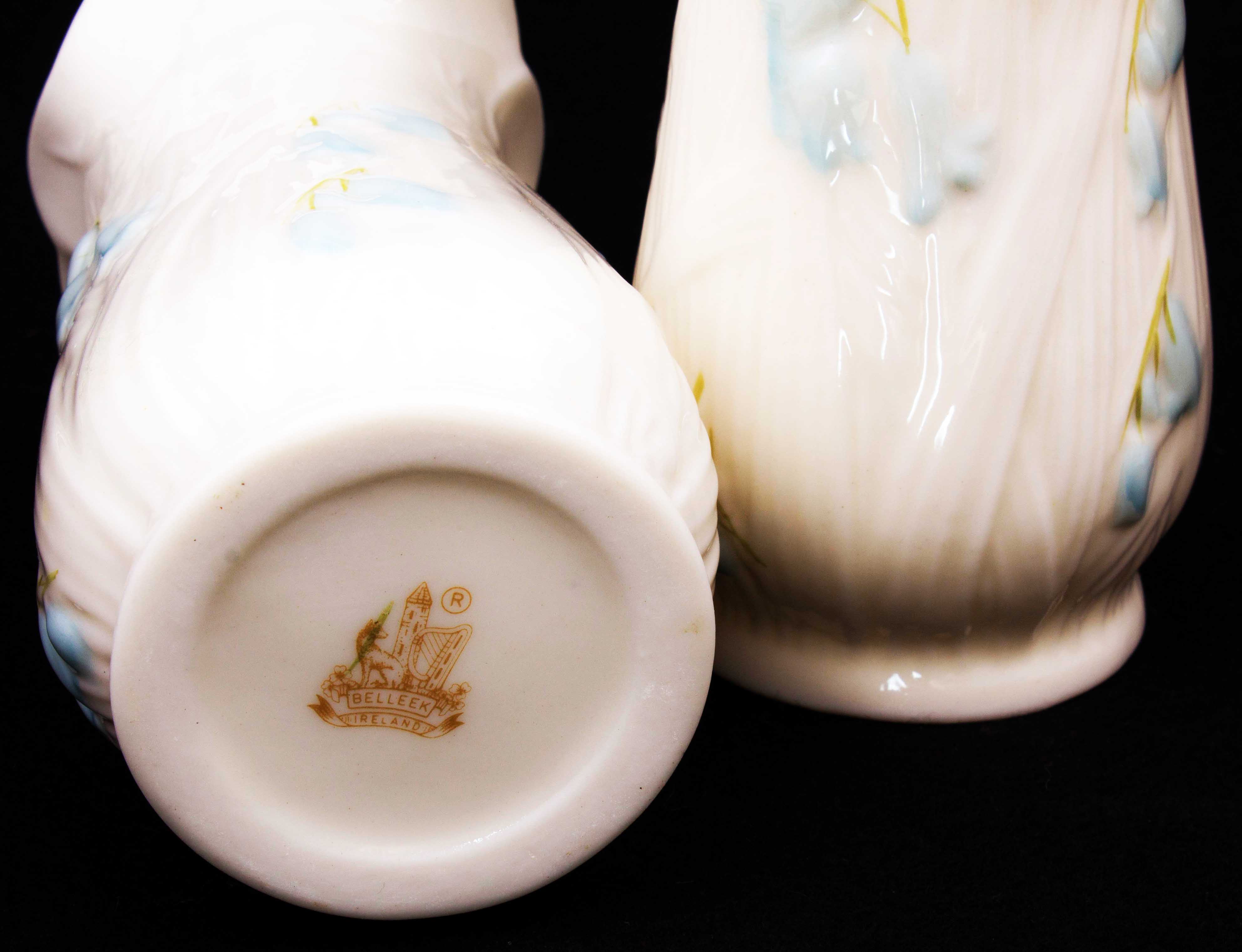 Collection of Belleek China Various Generation Marks