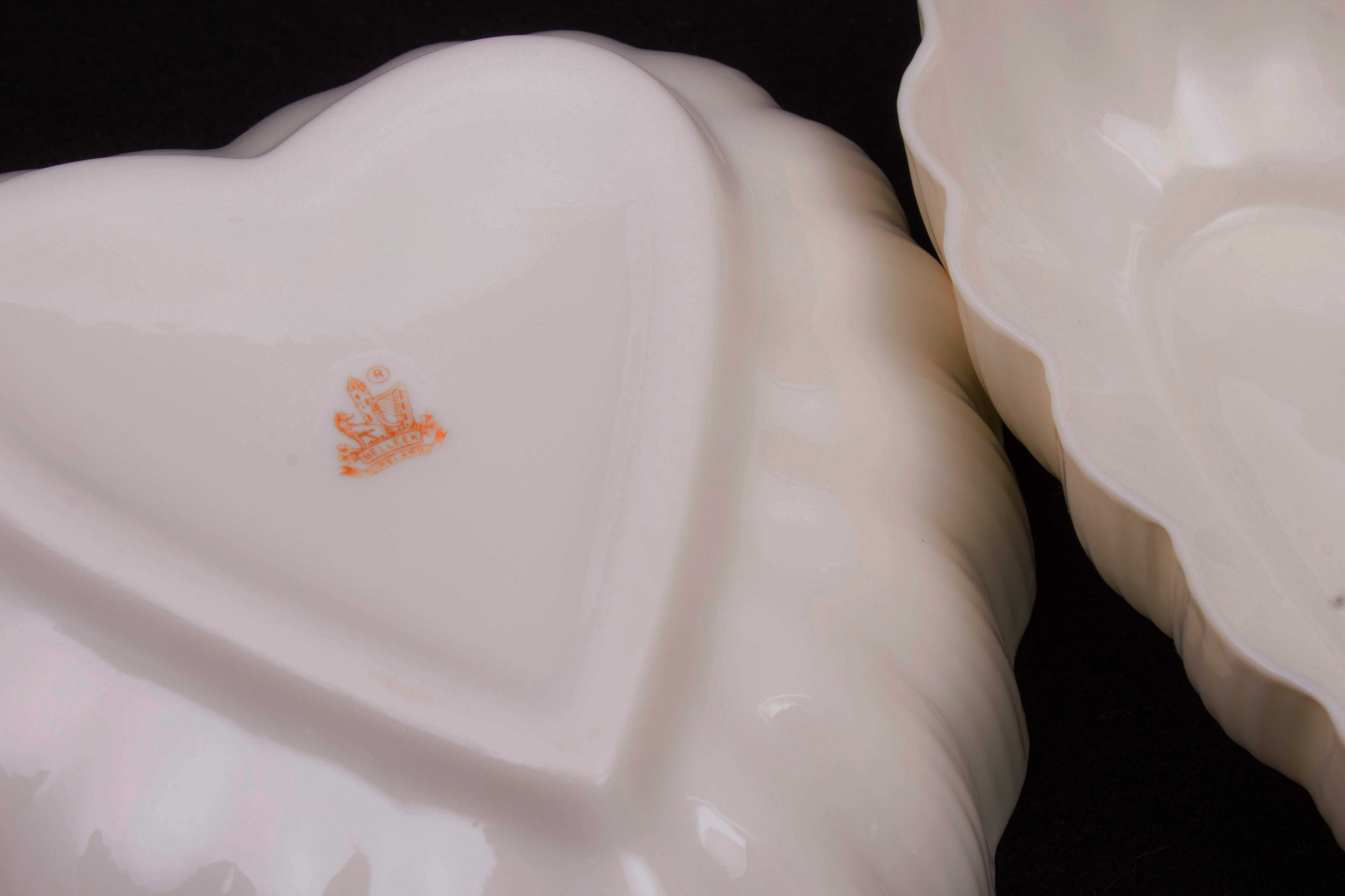 Collection of Belleek China Various Generation Marks