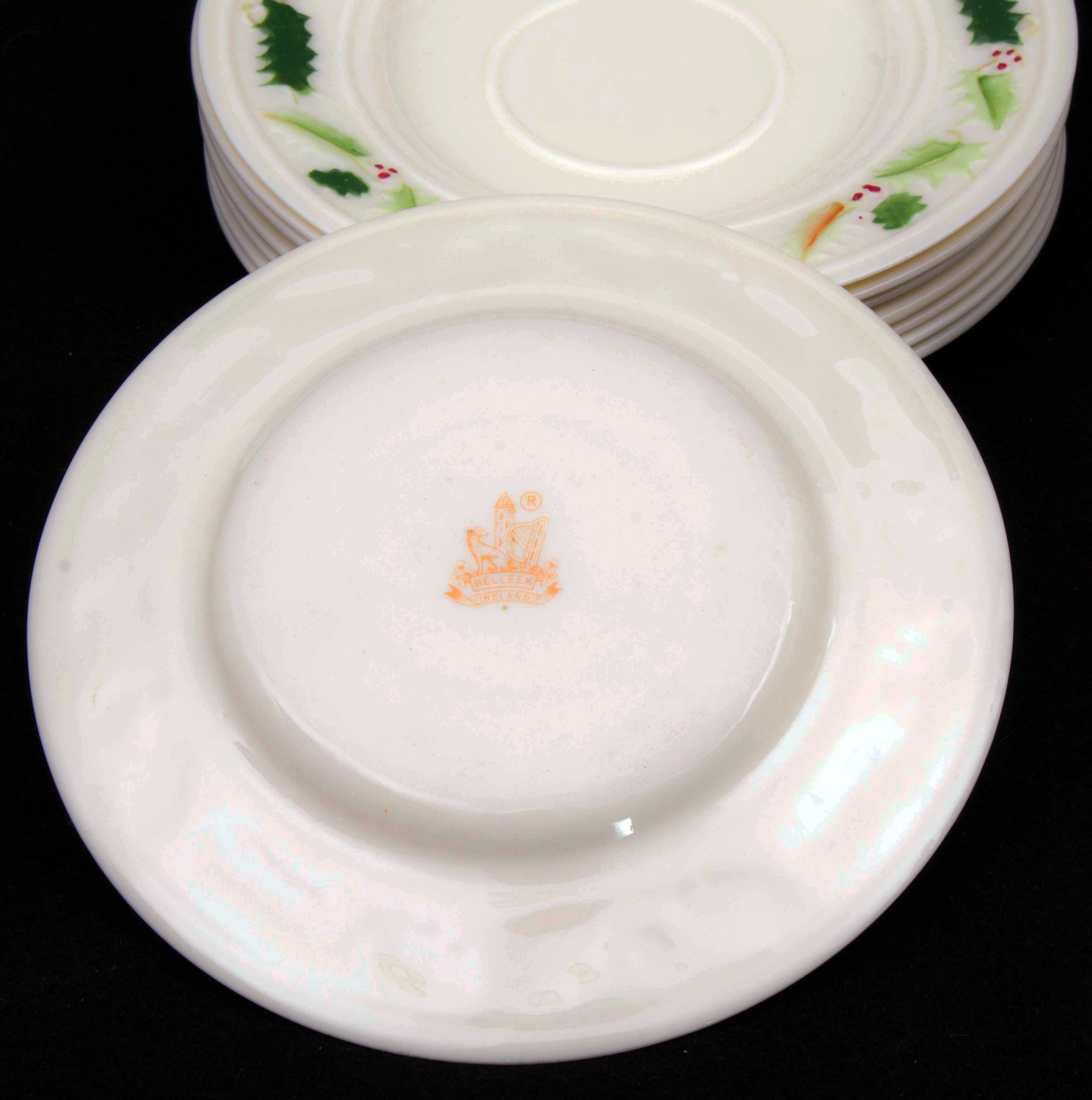 Collection of Belleek China Various Generation Marks