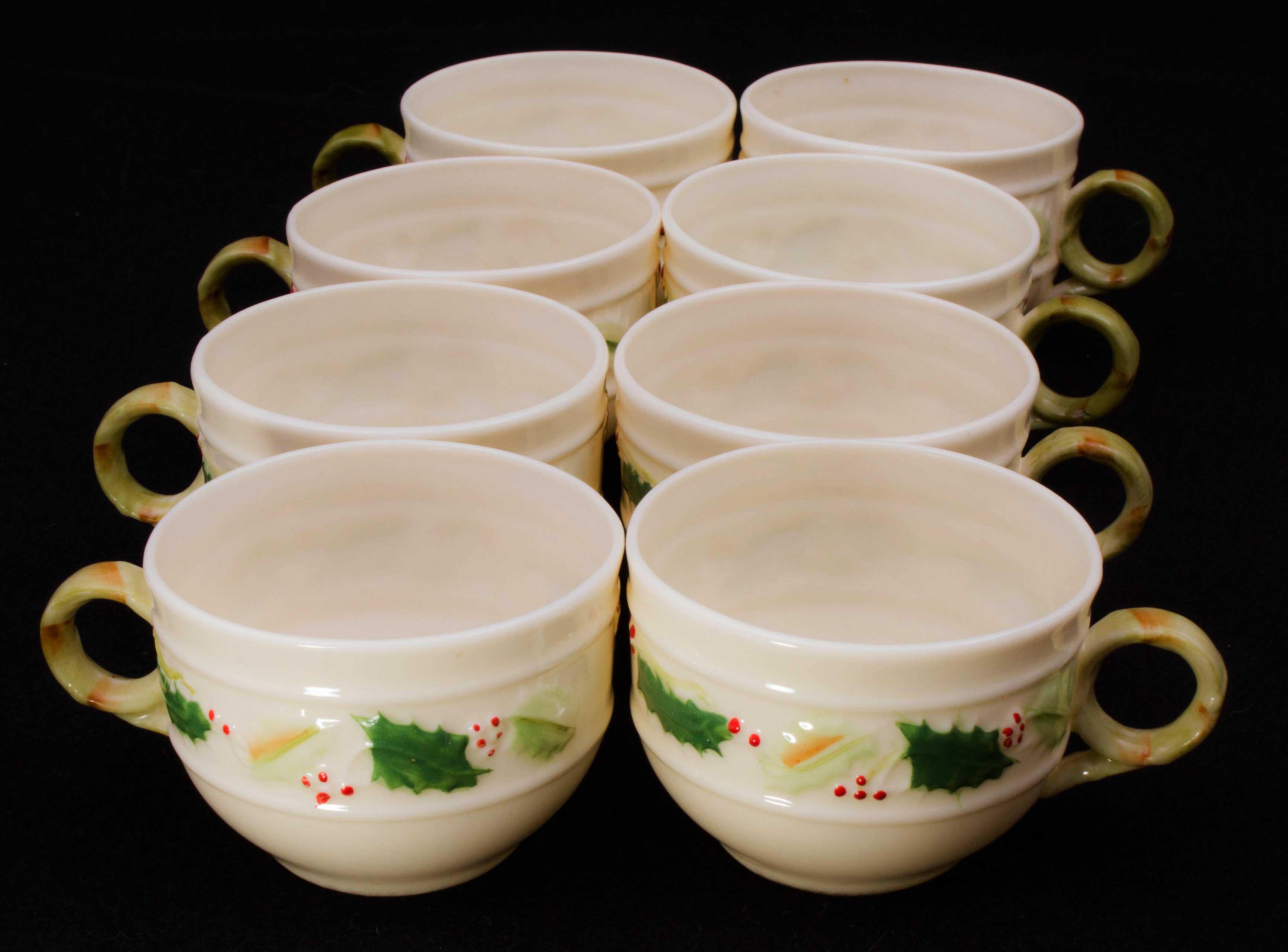 Collection of Belleek China Various Generation Marks