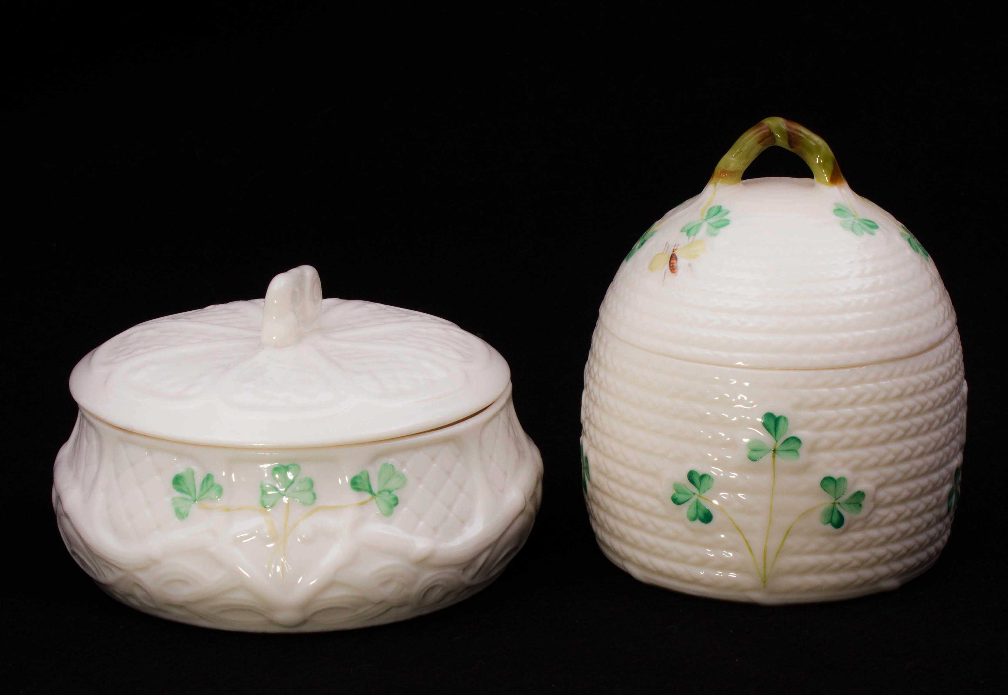 Collection of Belleek China Various Generation Marks