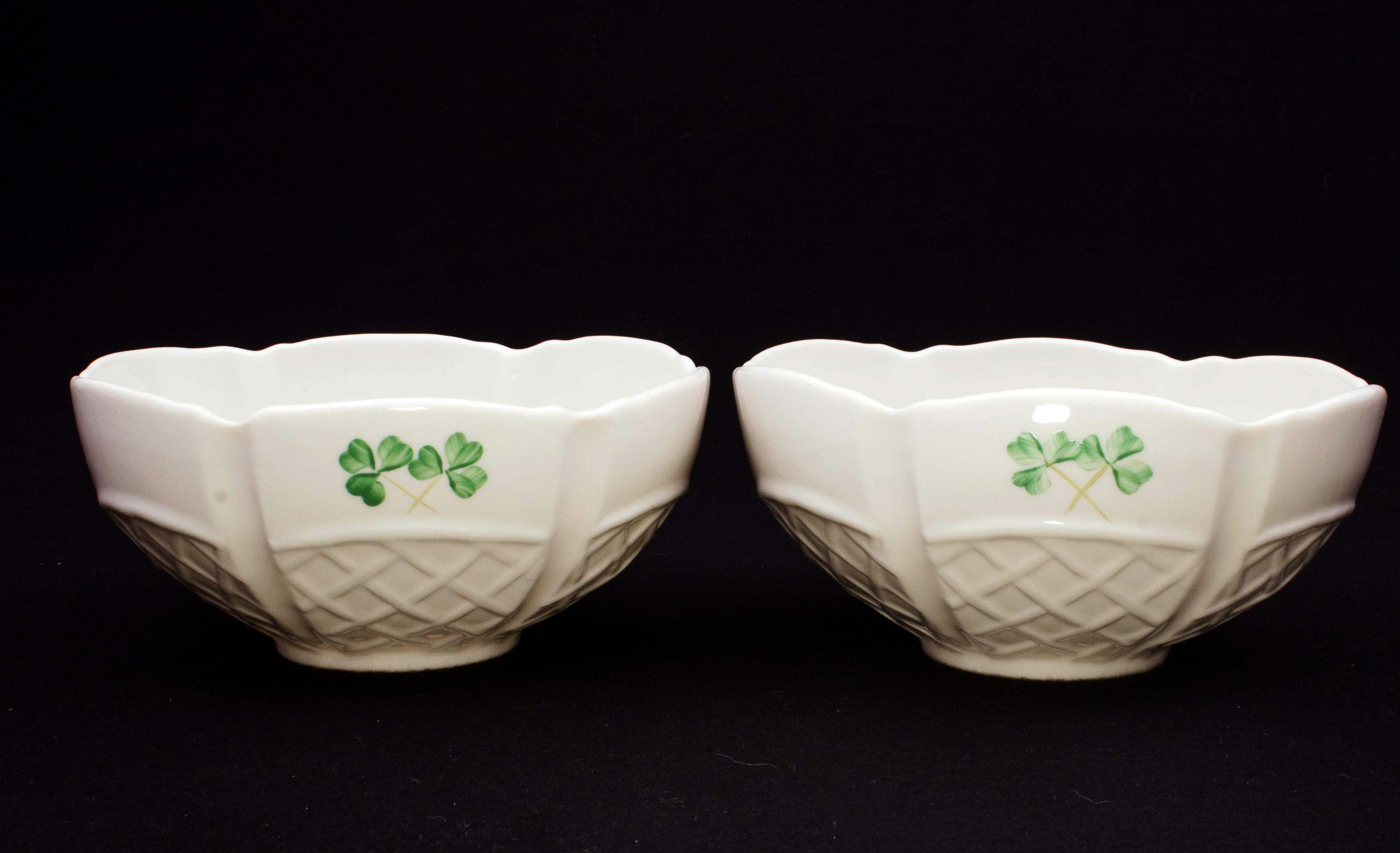 Collection of Belleek China Various Generation Marks